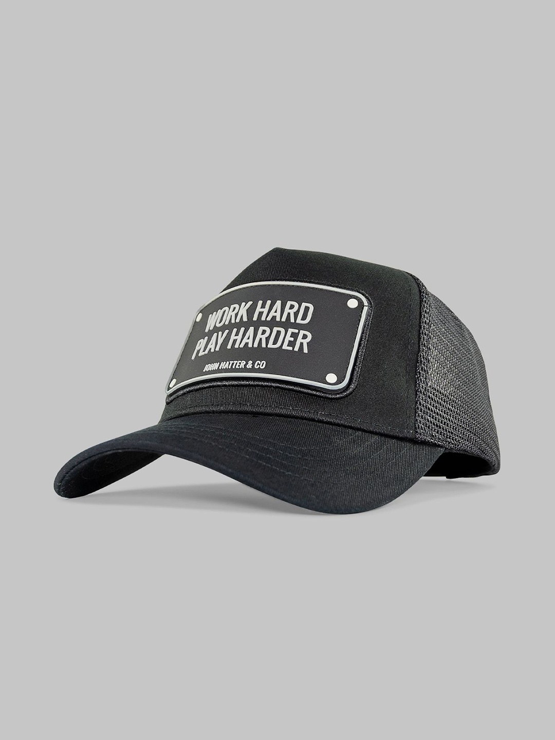 

John Hatter & Co. Unisex Baseball Cap, Black