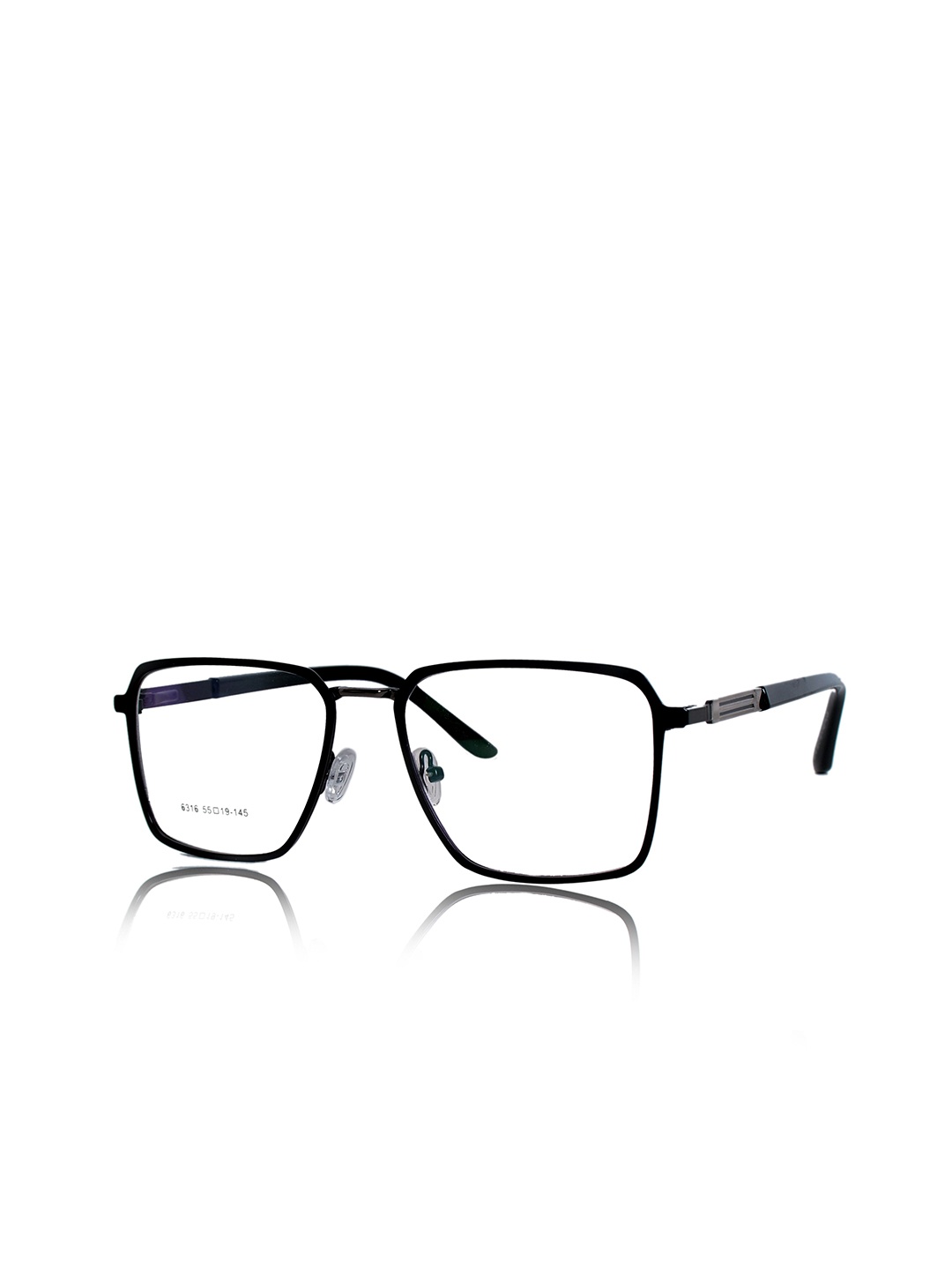 

JODYKOES Unisex Full Rim Square Frames, Black