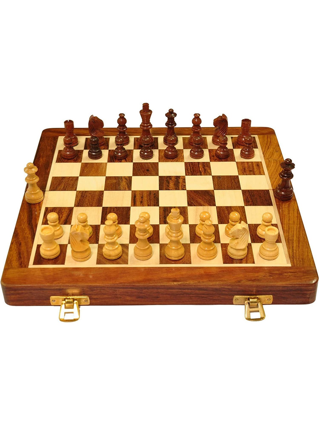 

PIPALIYA BPA Free Chess Activity Toys and Games, Brown