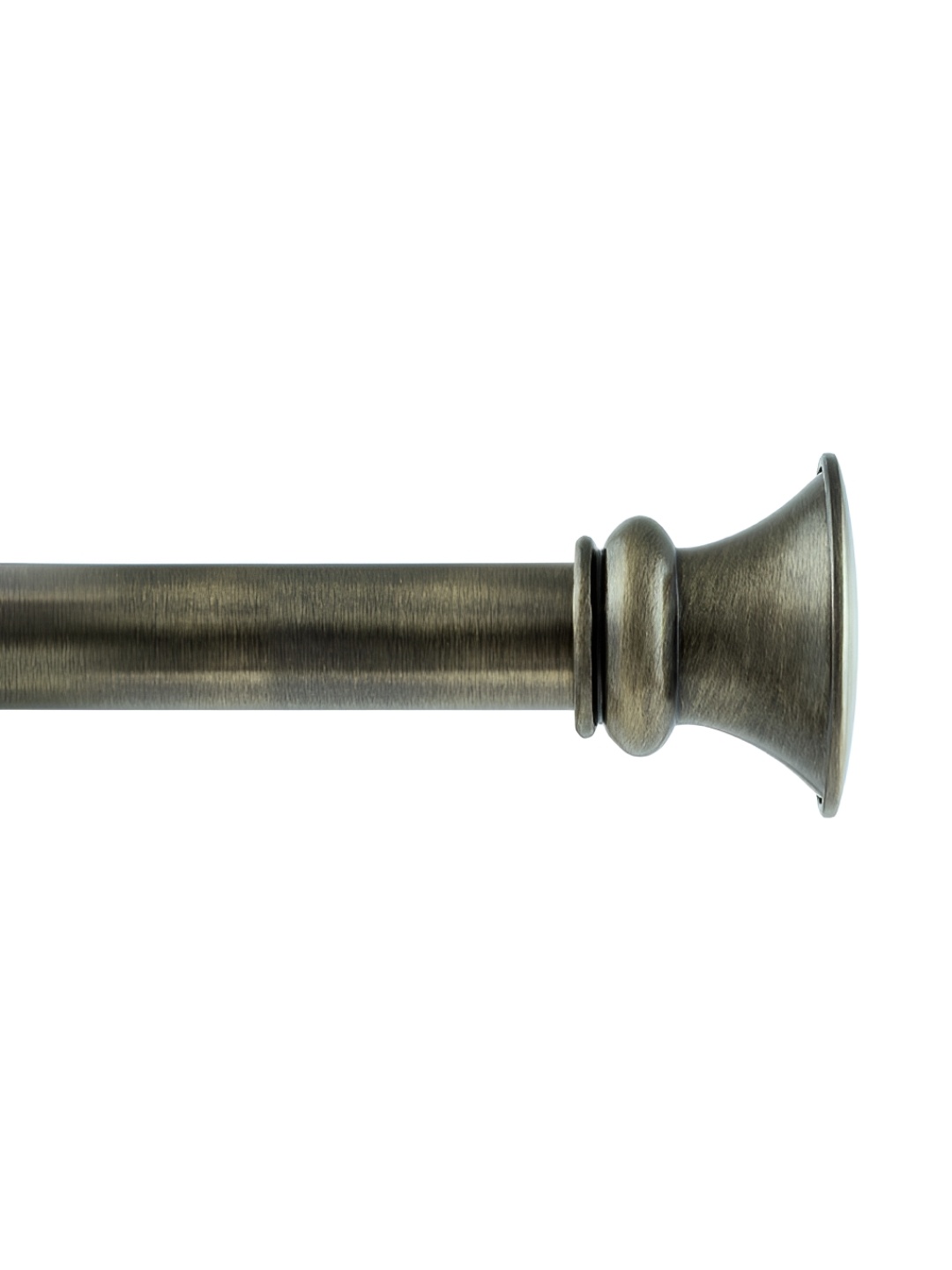 

Deco Window Brown Extendable Curtain Rods With Brackets