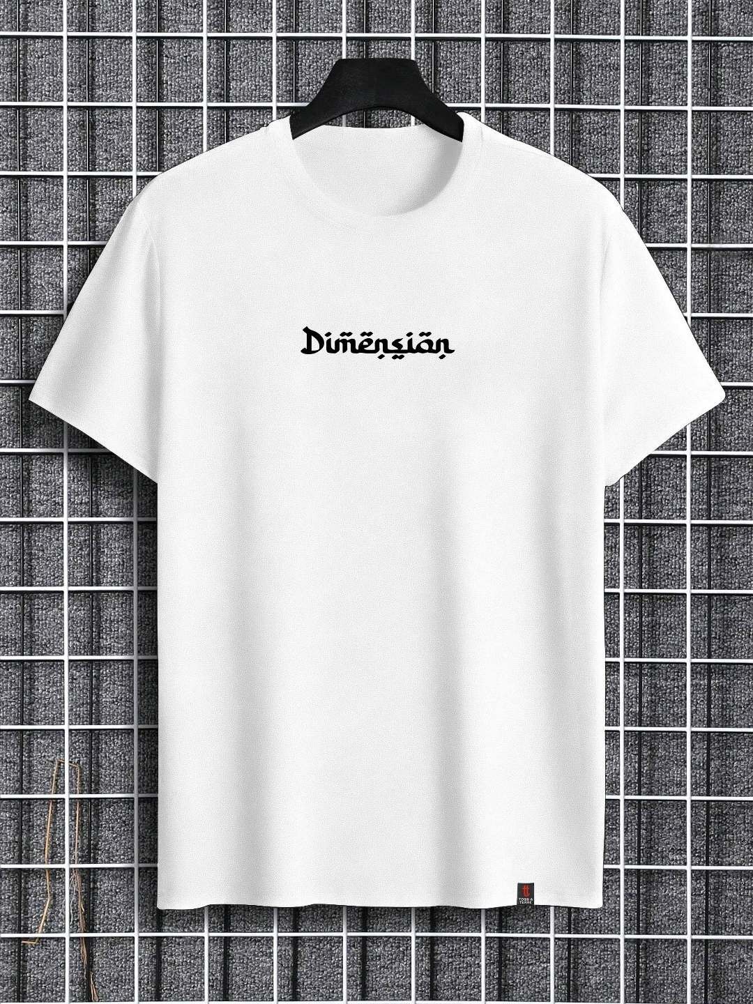 

TOGS & TERRE Men Typography Printed Organic Cotton T-shirt, White