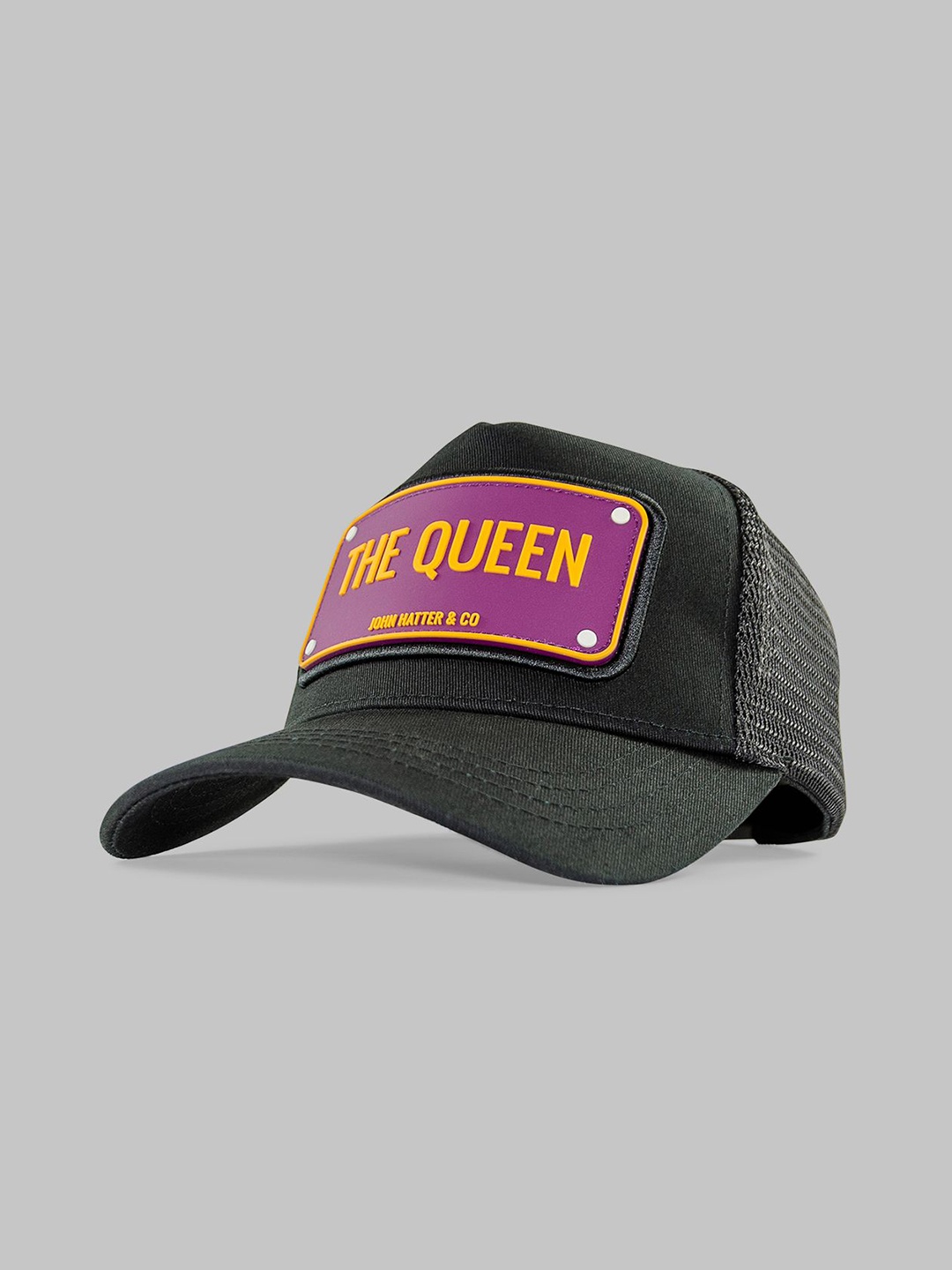 

John Hatter & Co. Unisex Baseball Cap, Black