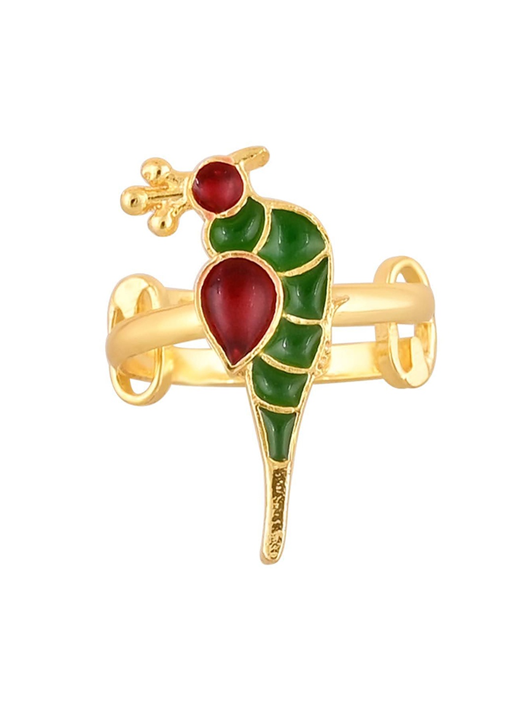 

House of Pataudi Gold-Plated Finger Ring