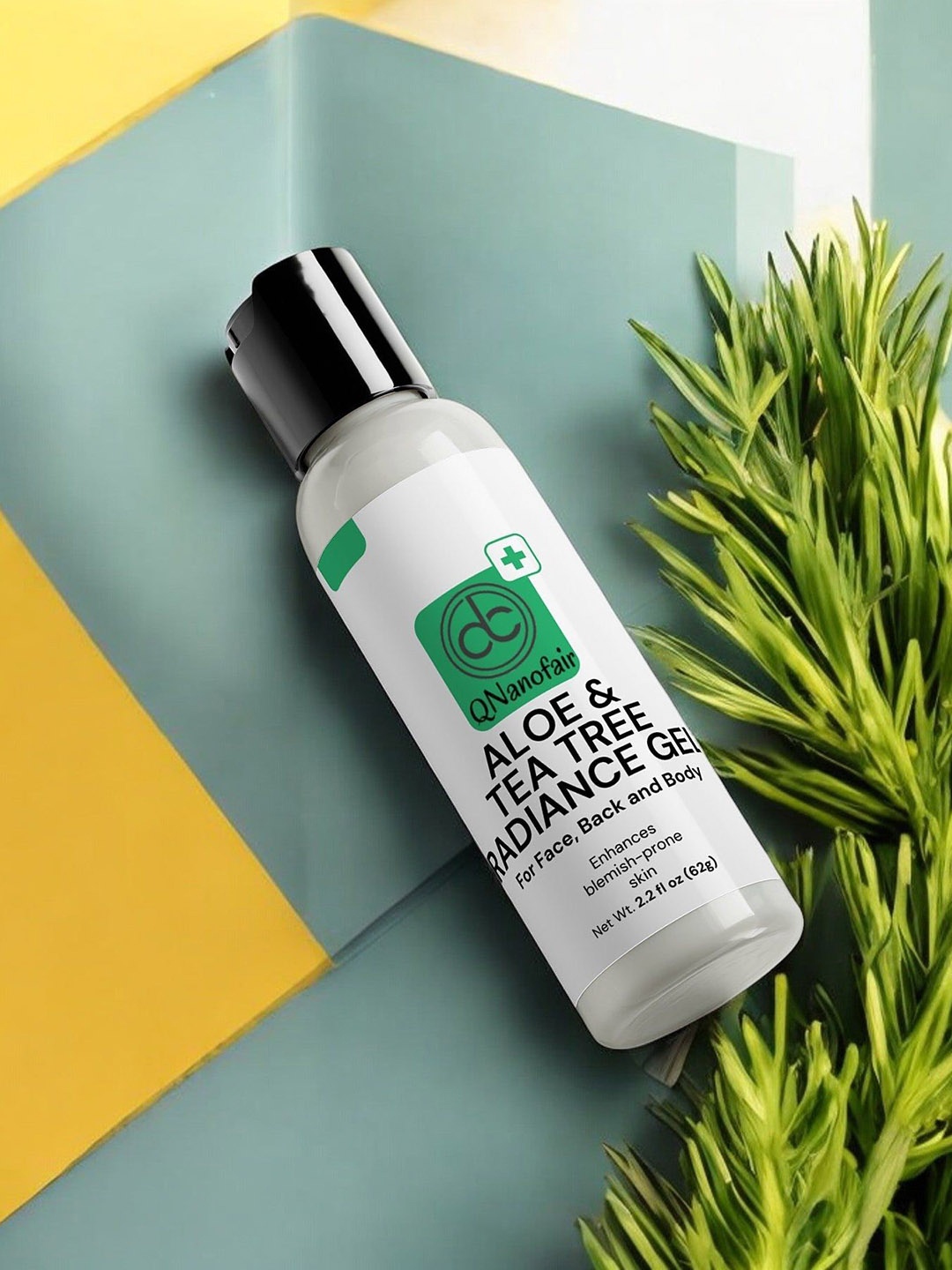 

QNanofair Aloe & Tea Tree Radiance Gel- 62 g, White