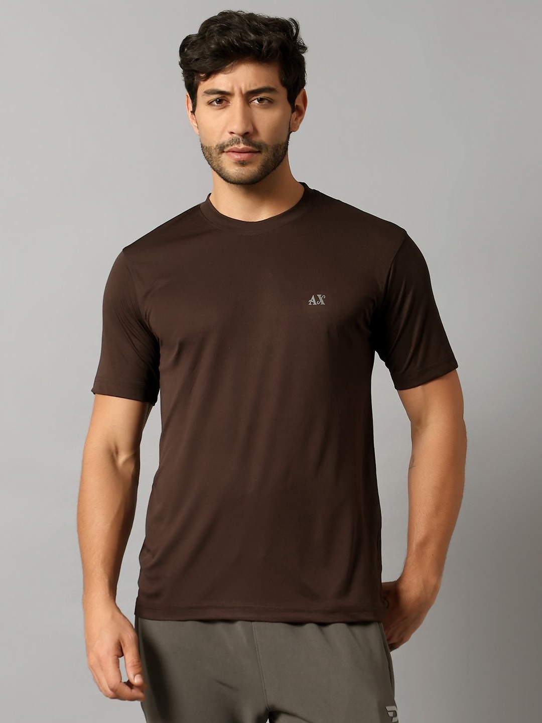 

AUXAMIS Men Pockets T-shirt, Black