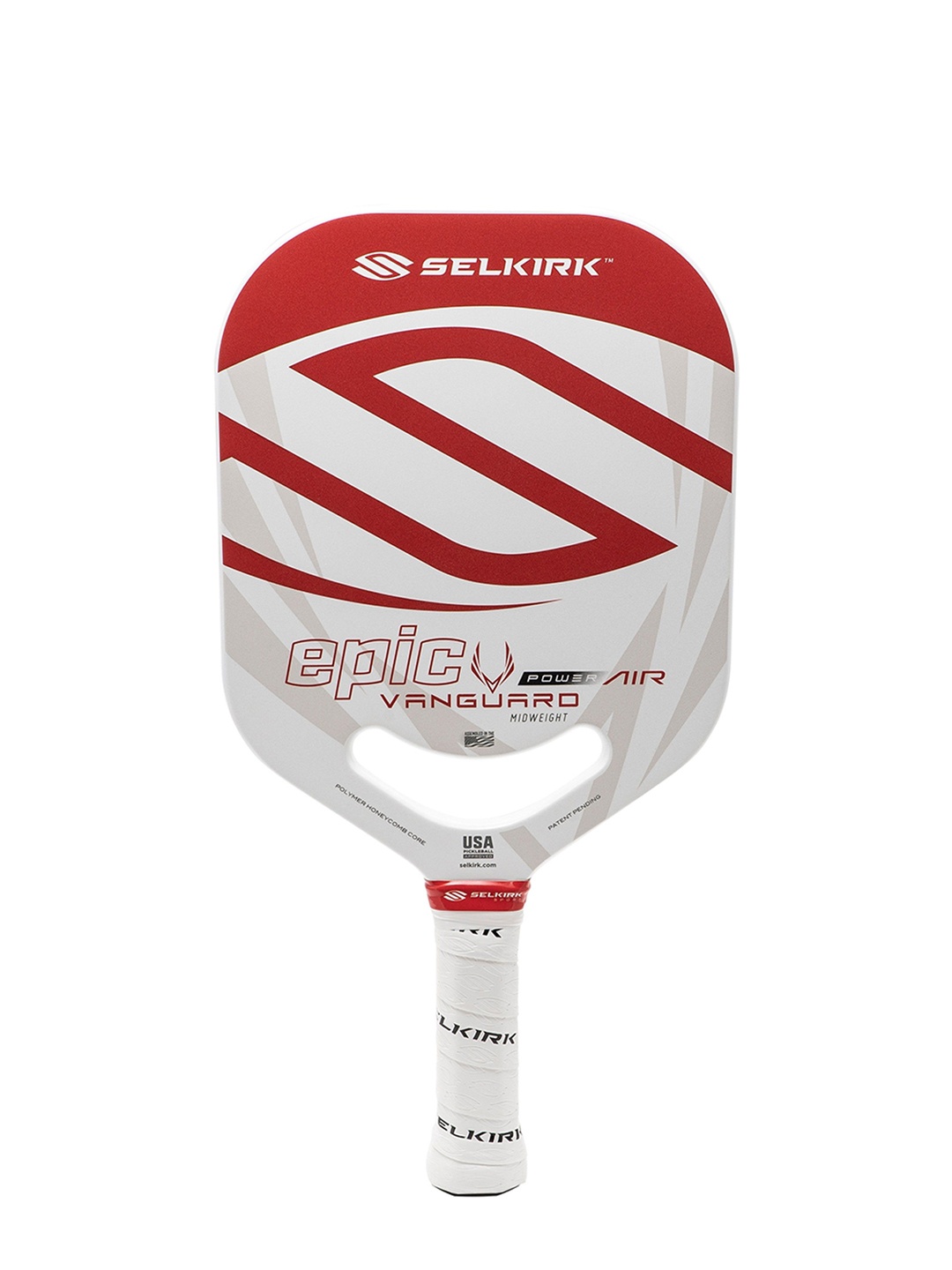 

SELKIRK Printed Vanguard Power Air Epic Pickleball Paddle Racquet, White