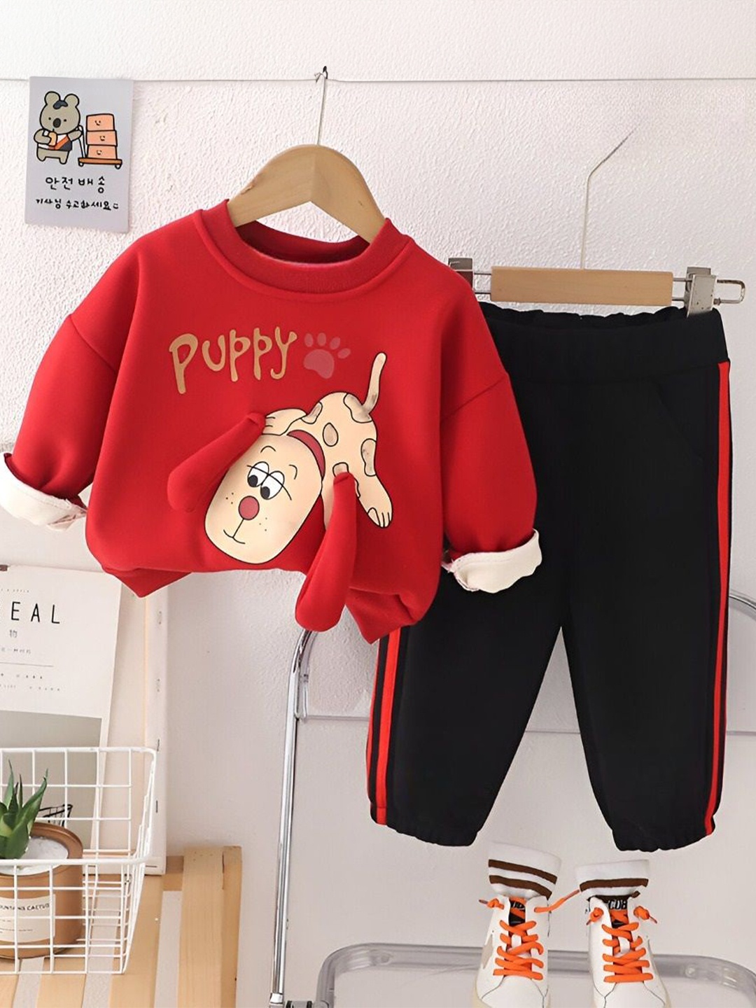 

Googo Gaaga Boys Printed, Red