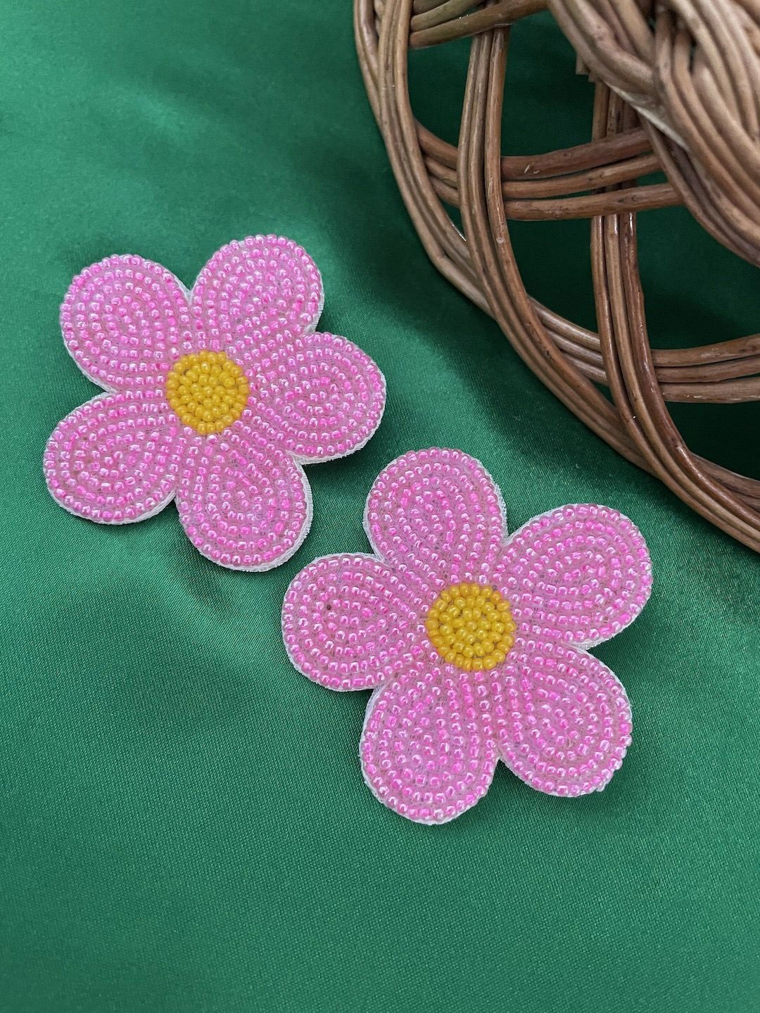 

Digital Dress Room Floral Studs Earrings, Multi