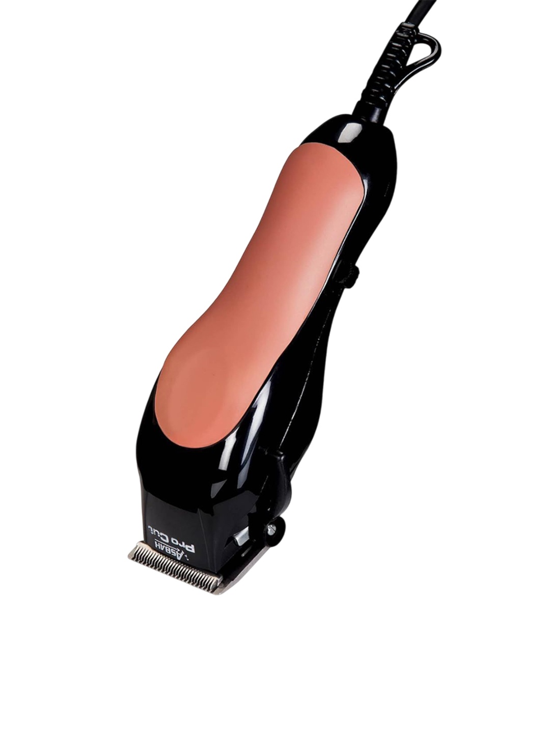 

ASBAH Professional Pro Cut Clipper Corded Trimmer With 8 Guide Comb, Peach