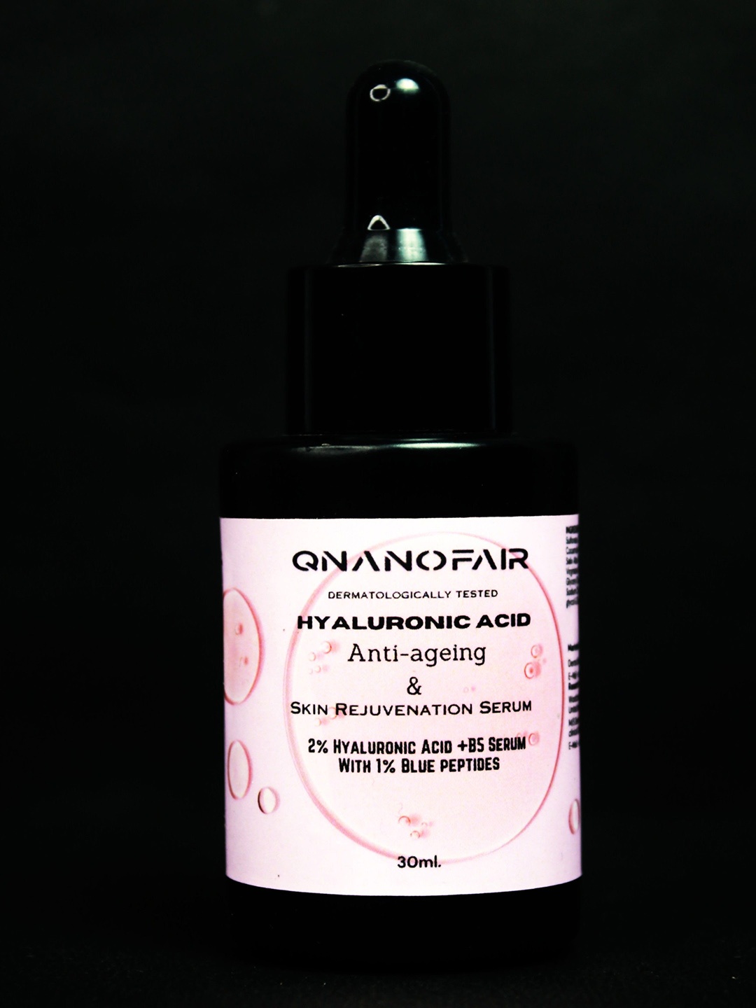 

QNanofair 2% Hyaluronic Acid + PGA Serum- 30 ml, Pink