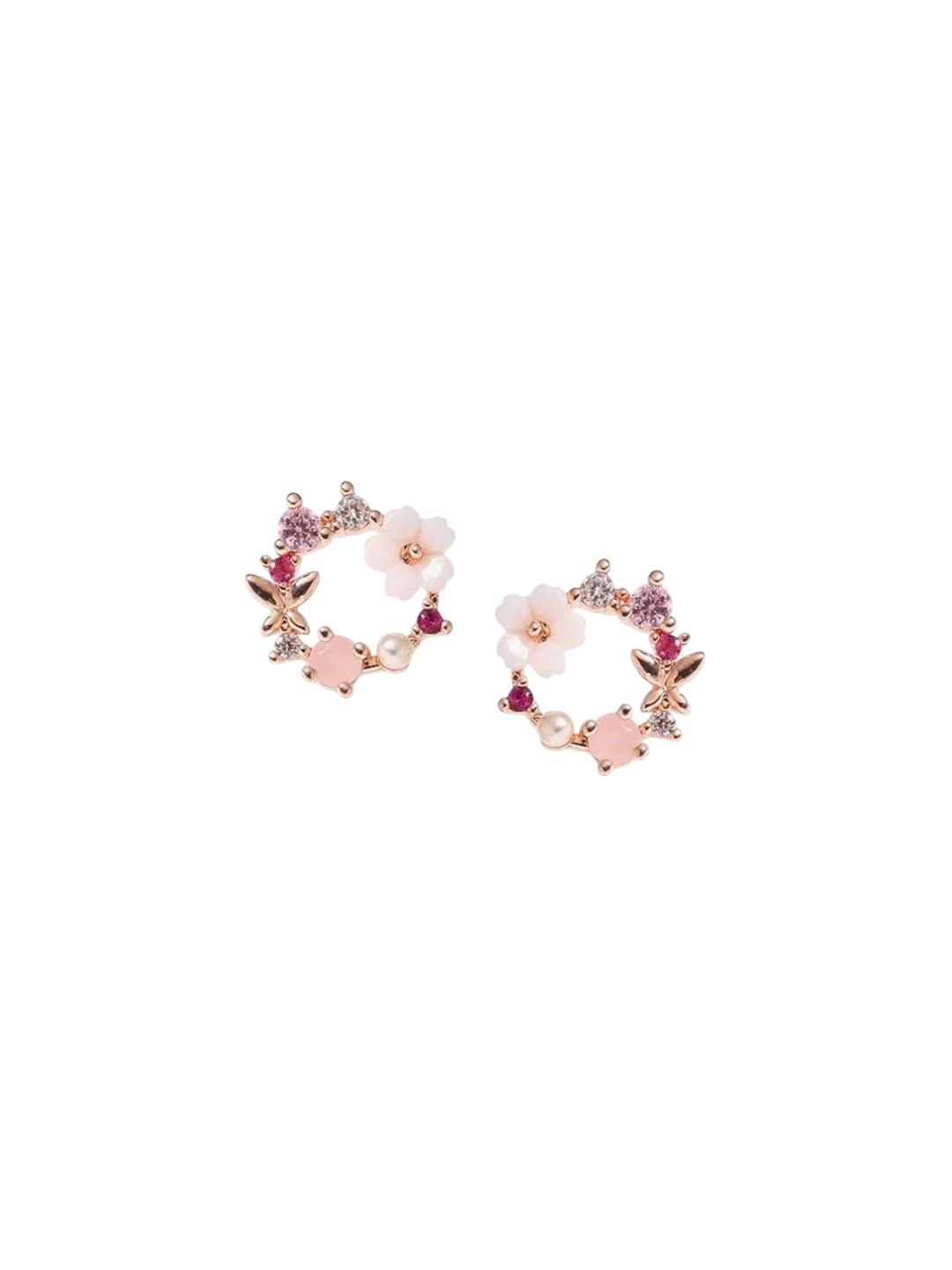 

M55 Contemporary Studs Earrings, Gold