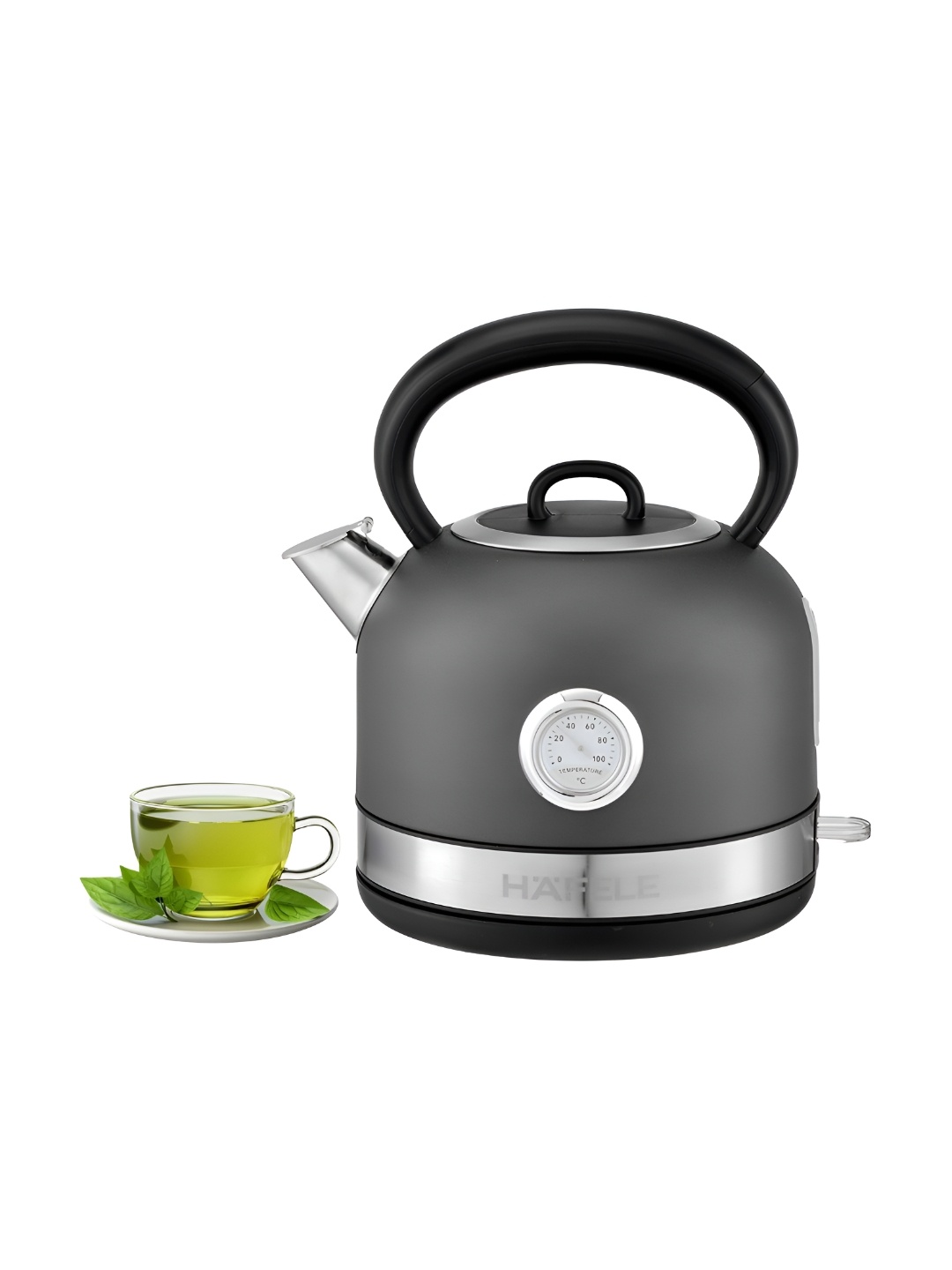 

Hafele Dome Plus Stainless Steel Electric Kettle, Grey