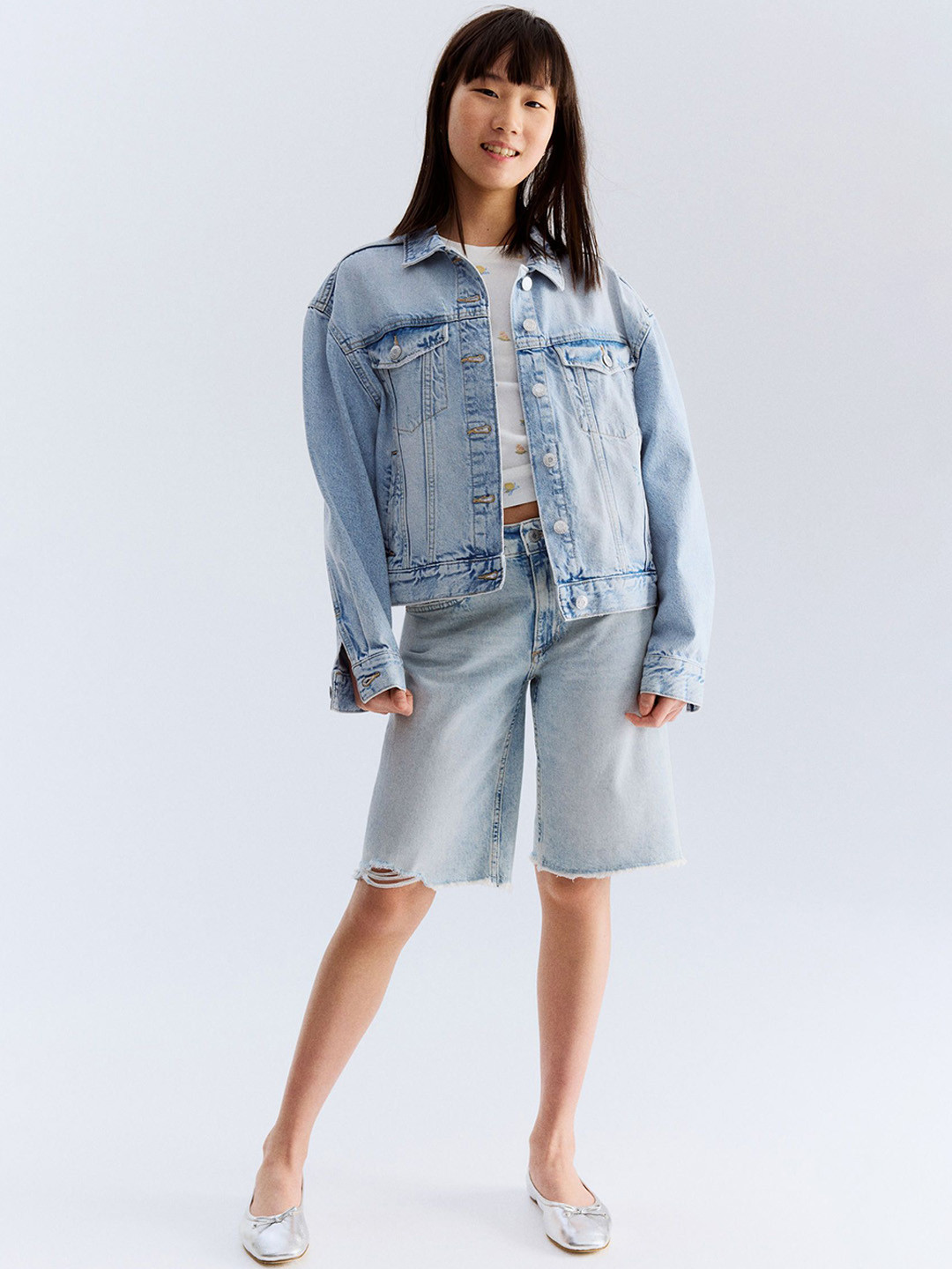 

H&M Denim Jacket, Blue