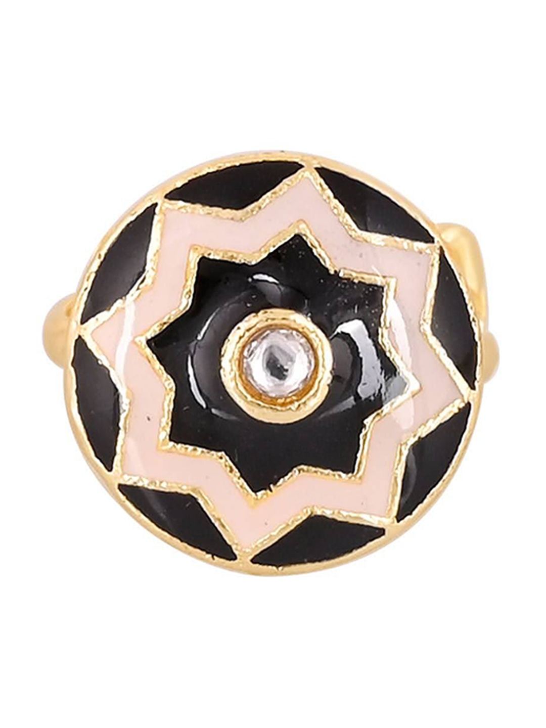 

House of Pataudi Gold-Plated Finger Ring
