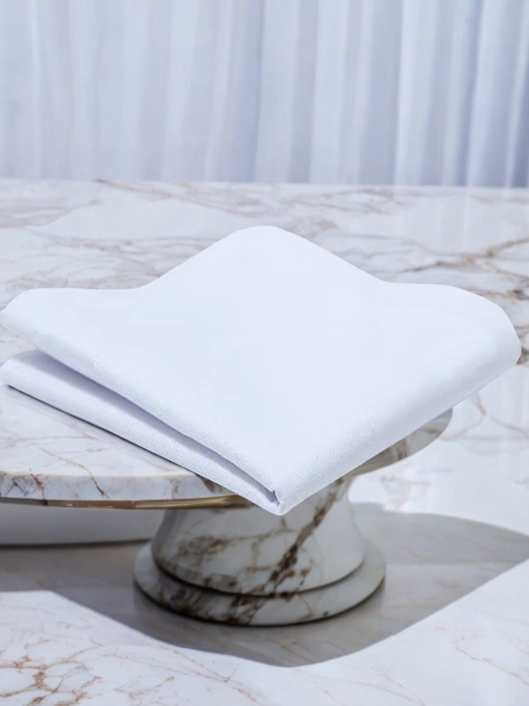 

FIMS Men Pack Of 9 Pure Cotton Handkerchief, White