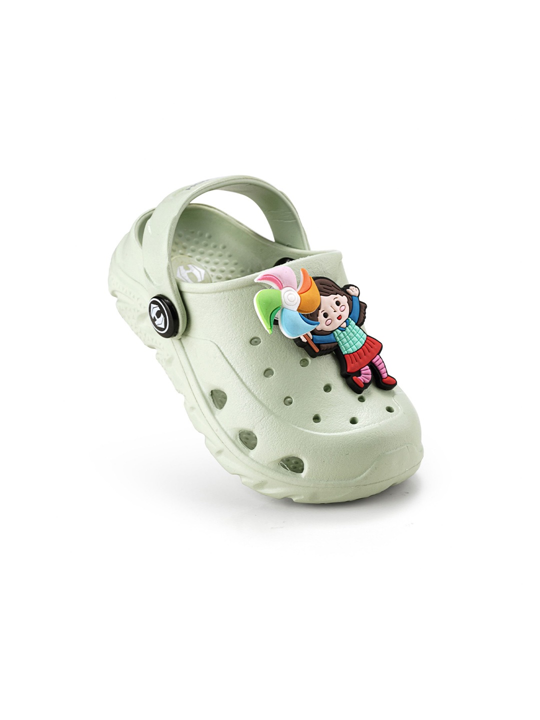 

Hoppa Unisex Kids Clogs, Green