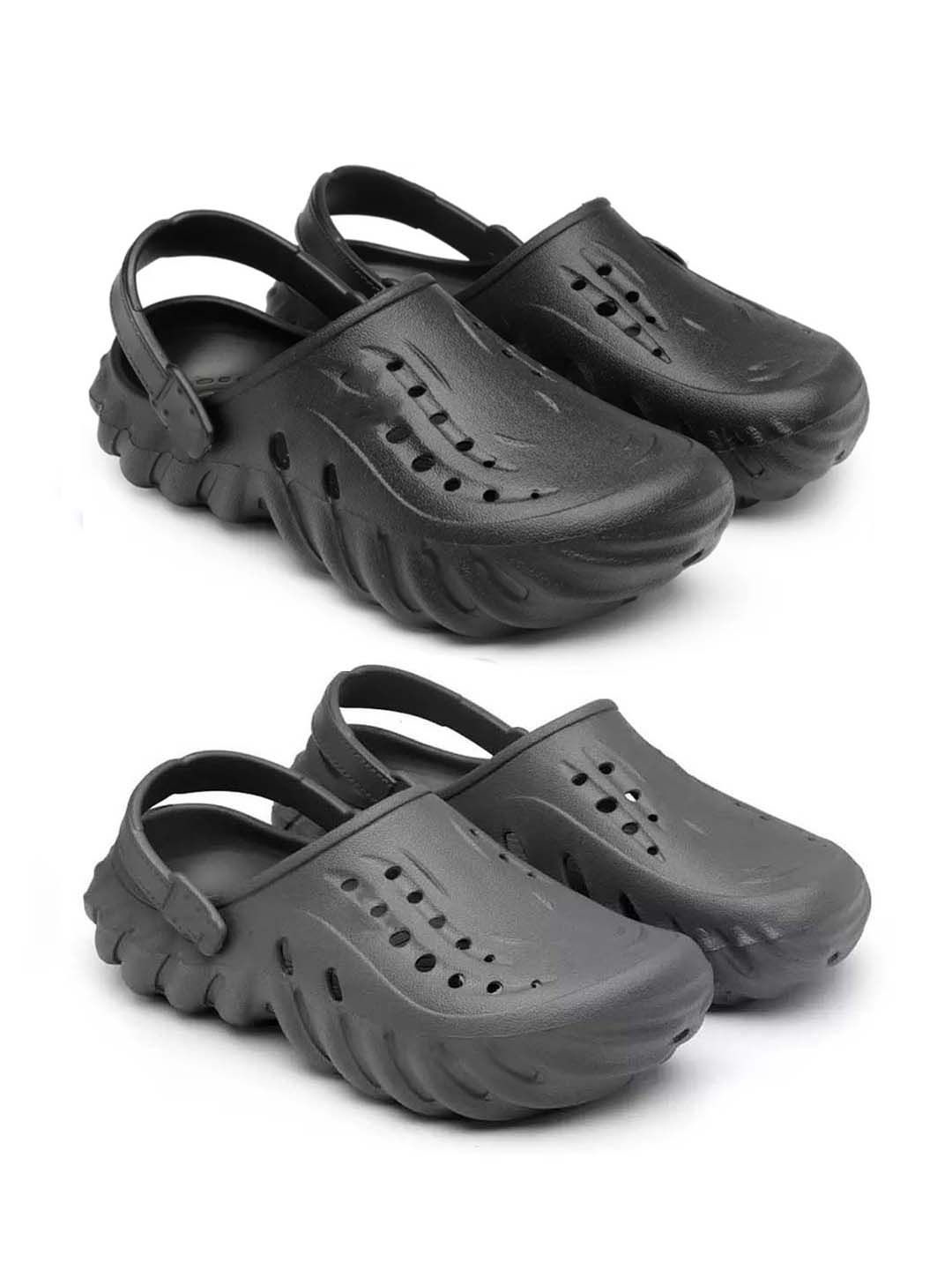 

BERSACHE Men Slip-On, Black