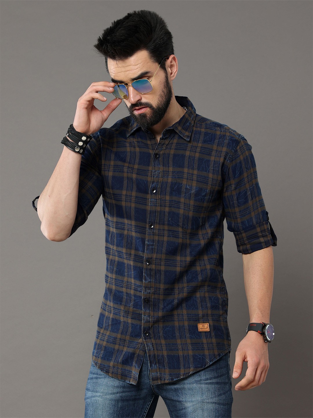

Tallwalker Men Straight Twill Shirt, Yellow