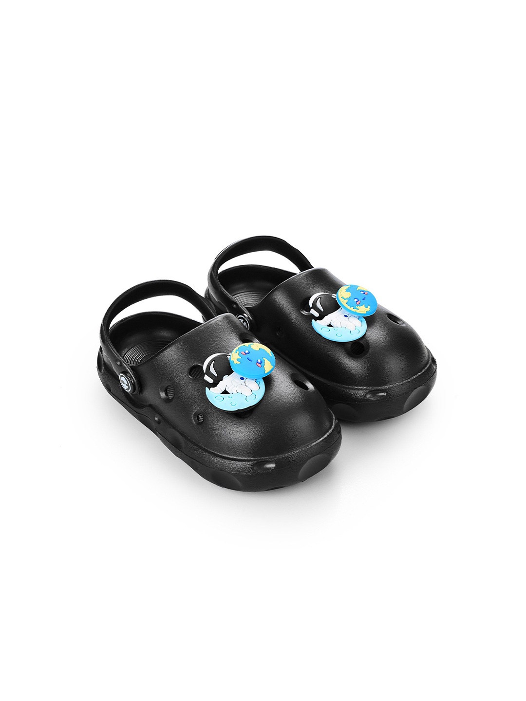 

Hoppa Kids Self Design Clogs, Black