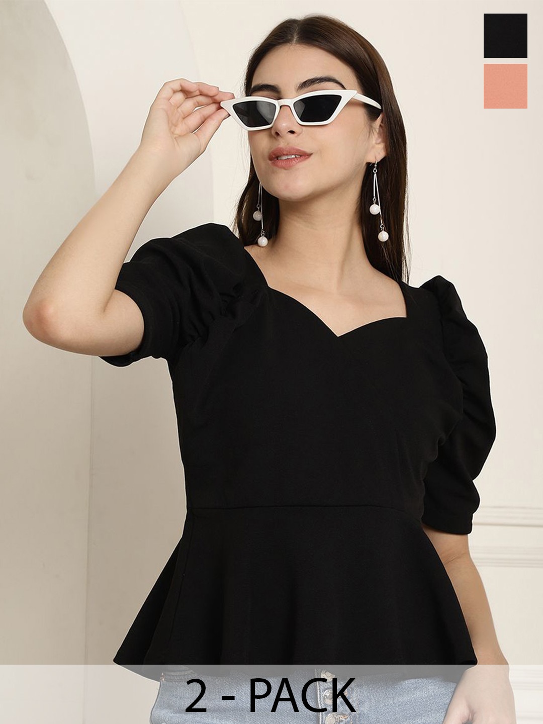 

Tromko Extended Sleeves Top, Multi