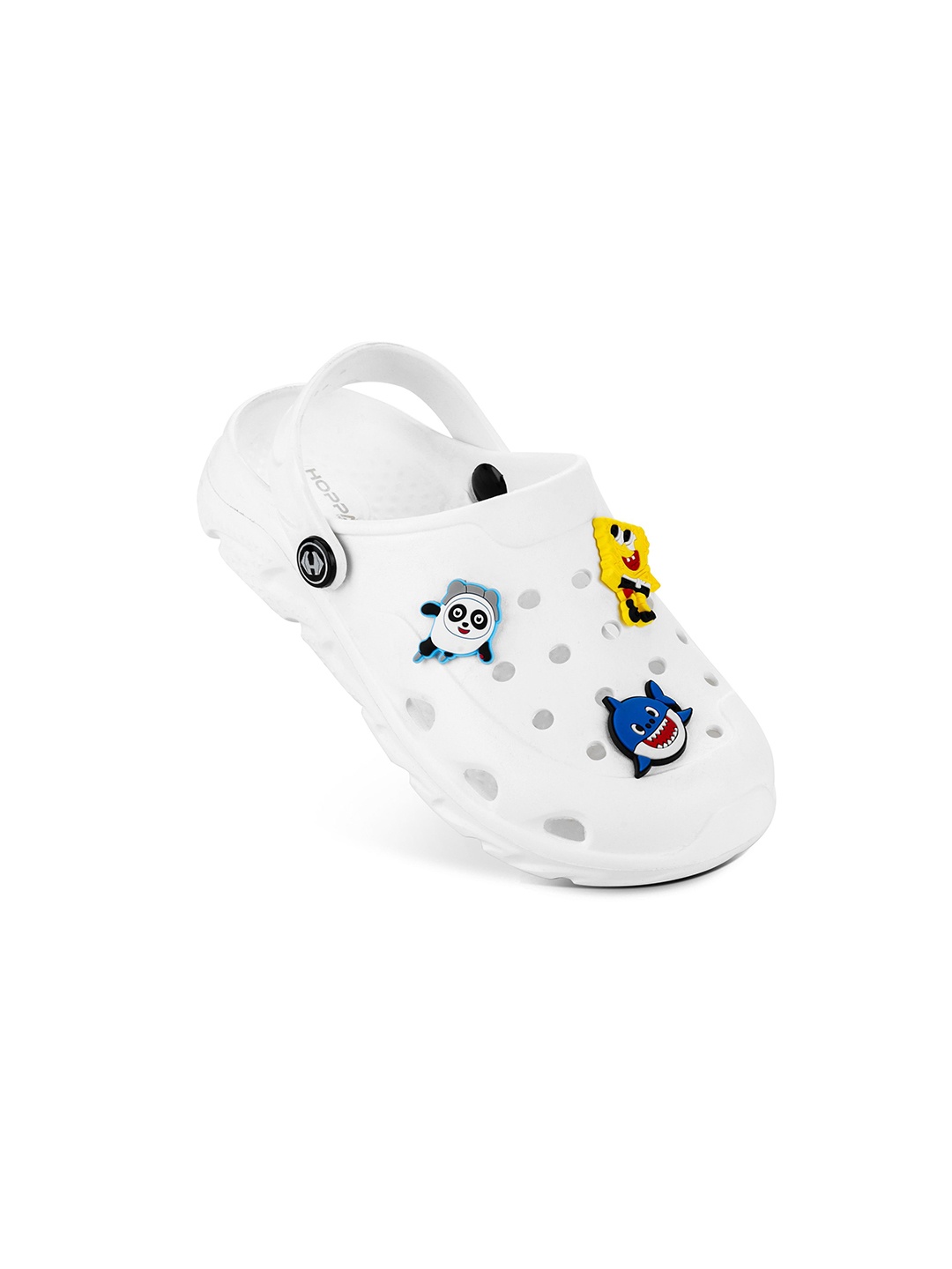 

Hoppa Unisex Kids Clogs, White
