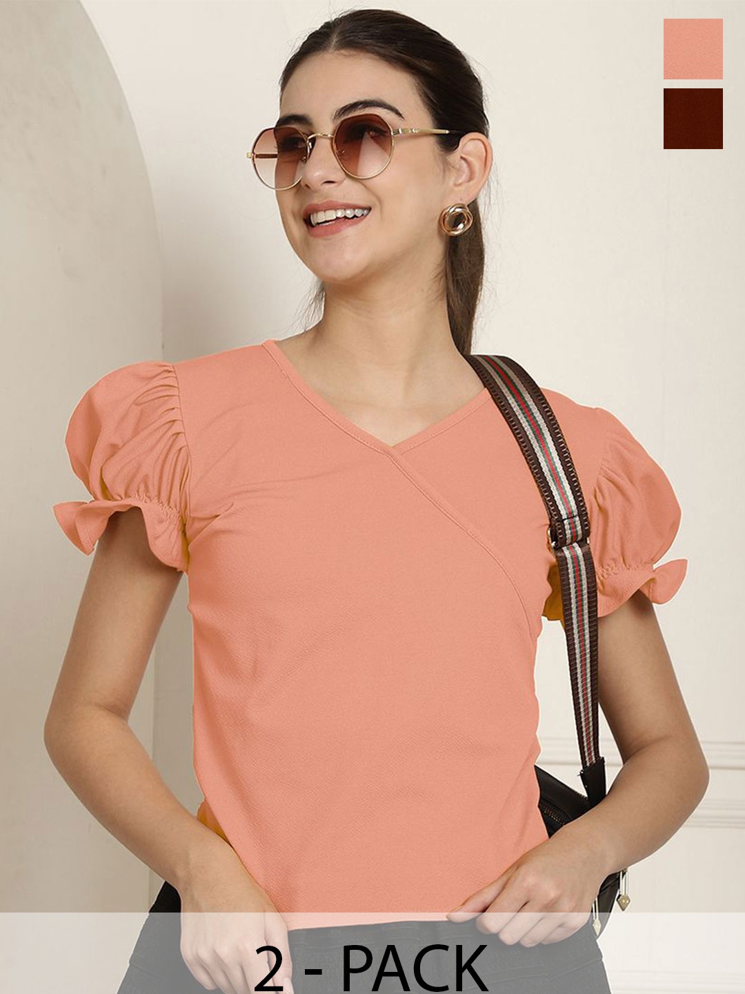 

Tromko Extended Sleeves Top, Multi