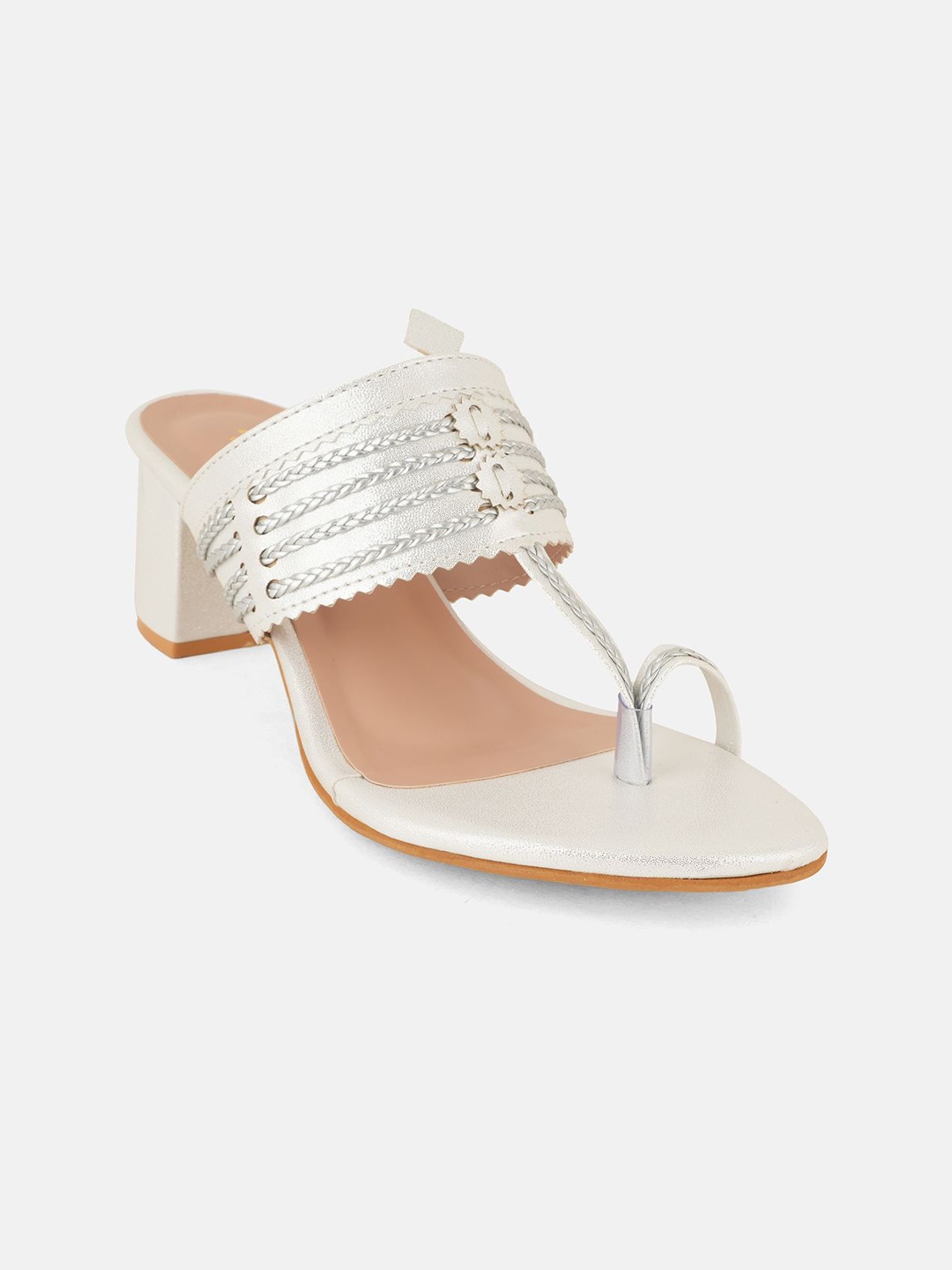 

Anouk PU Party Block Sandals, Gold