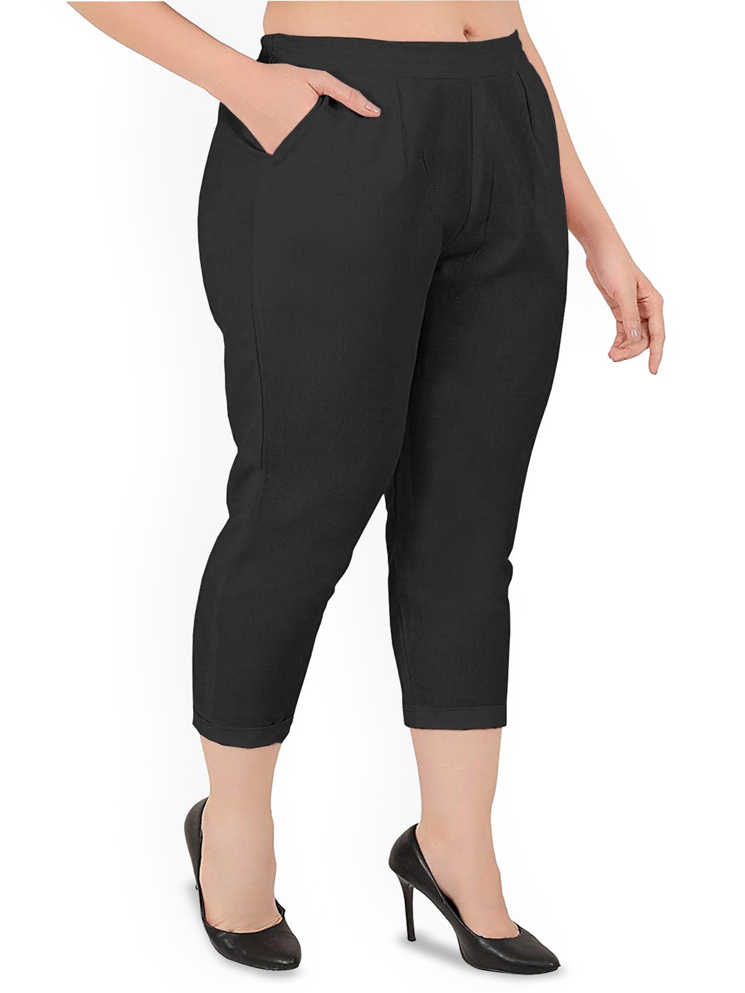 

ATARAH Women Trousers, Black