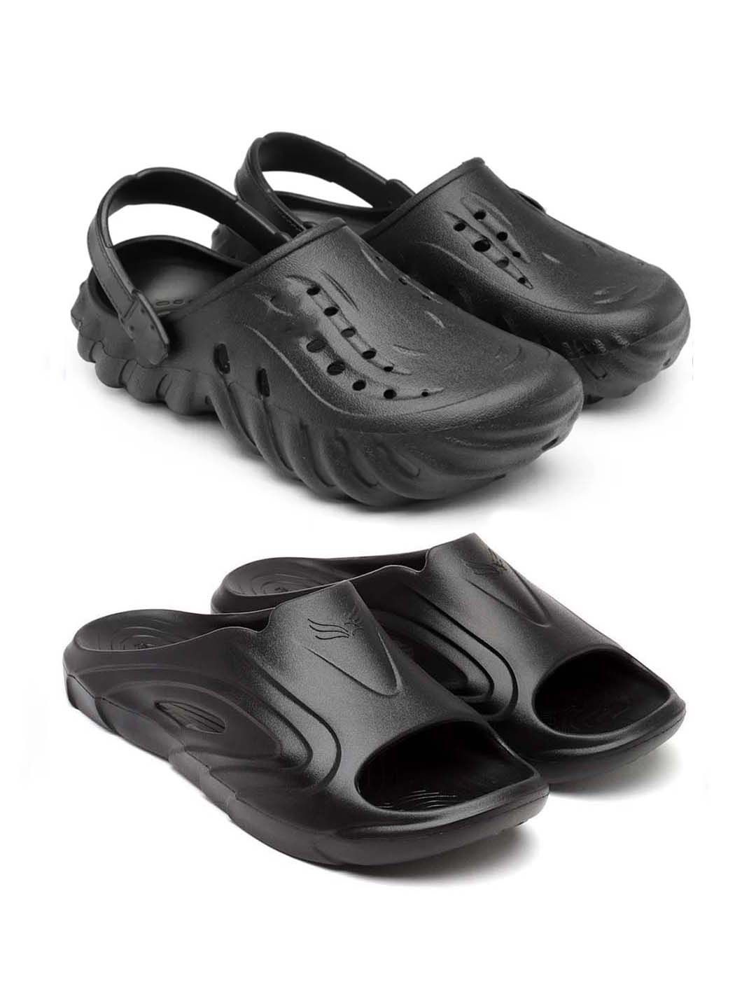 

BERSACHE Men Slip-On, Black