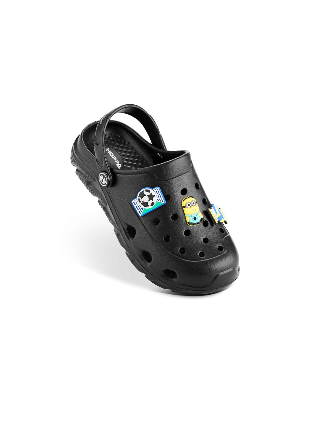 

Hoppa Unisex Kids Clogs, Black