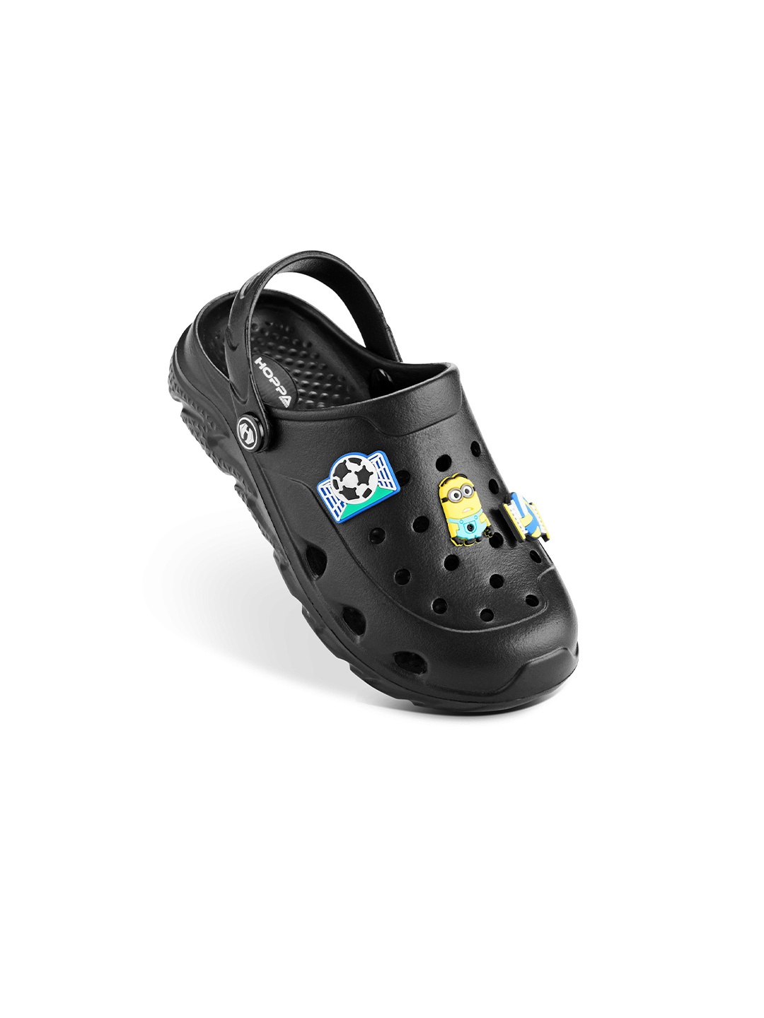 

Hoppa Unisex Kids Clogs, Black