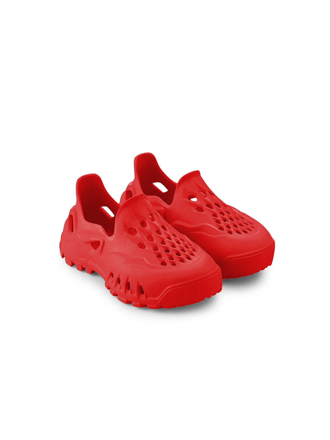 

Hoppa Unisex Kids Clogs, Red