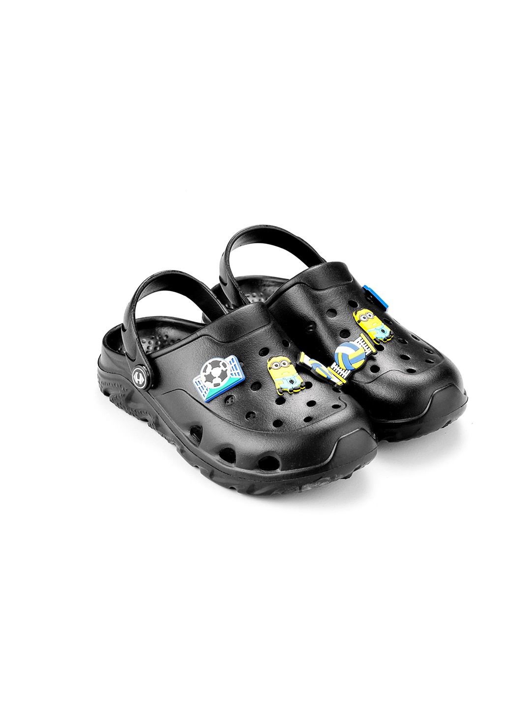 

Hoppa Unisex Kids Clogs, Black