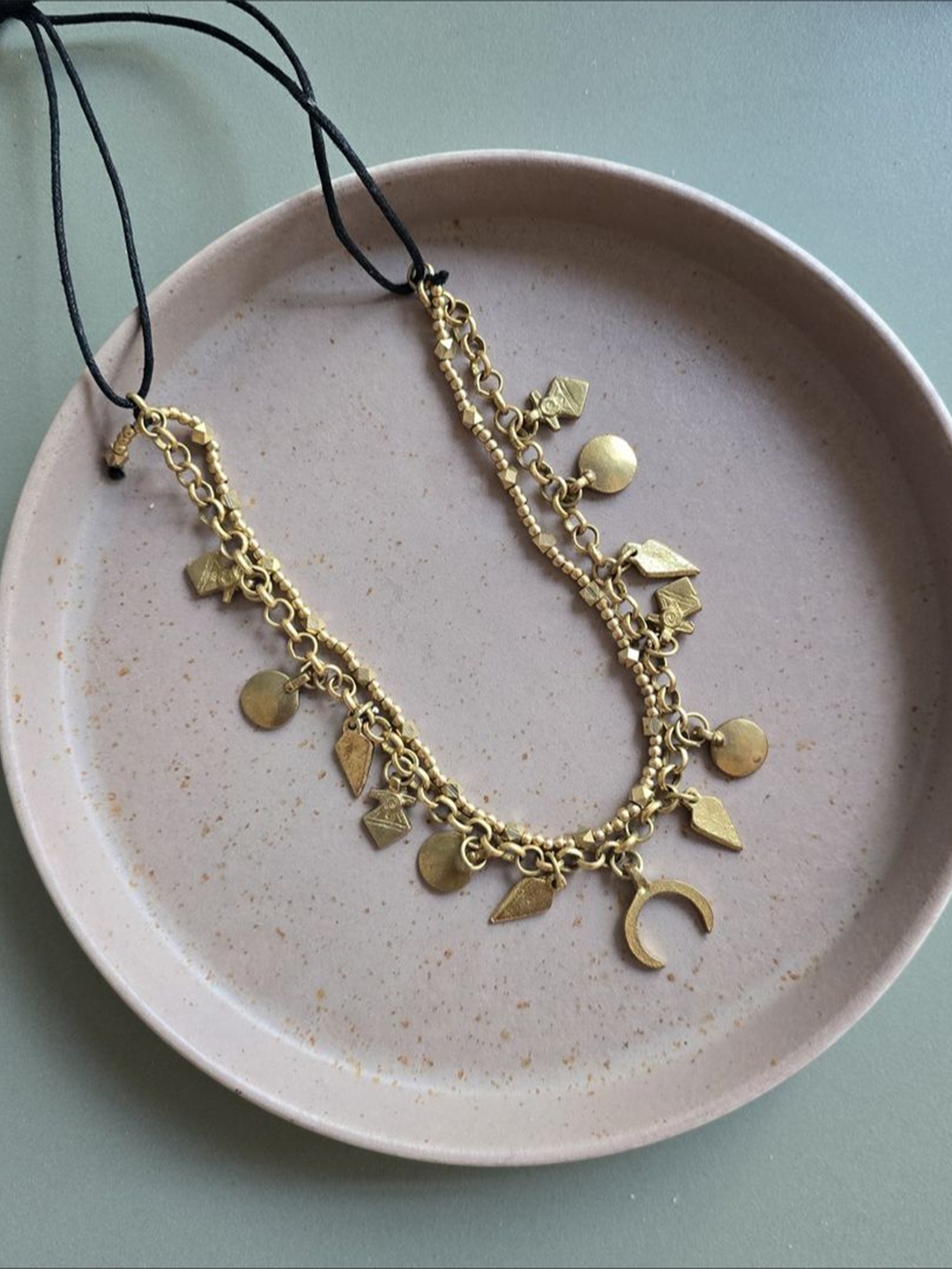 

Studio Anviksha Brass Necklace, Gold