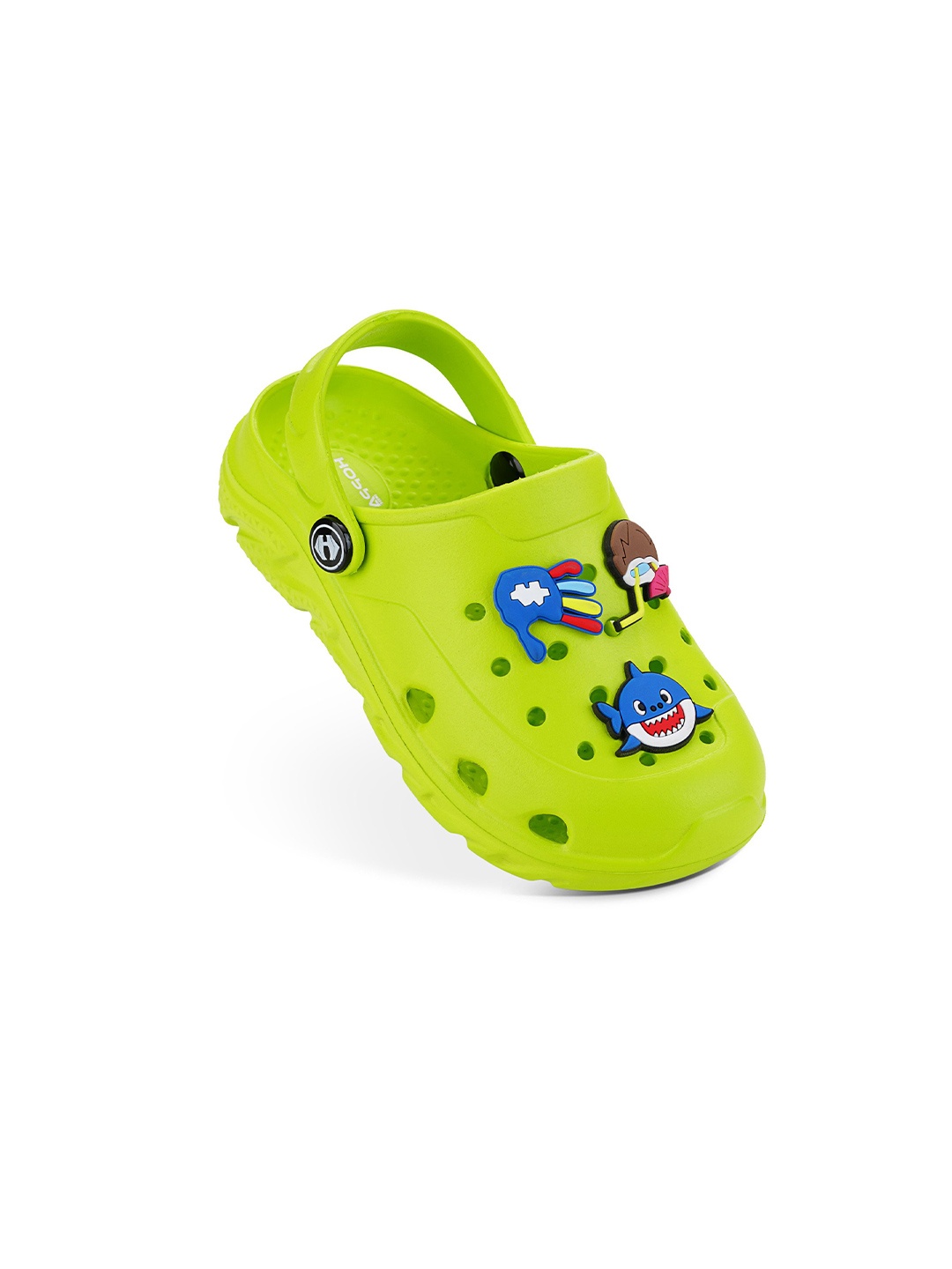 

Hoppa Kids Clogs Flip Flops, Green