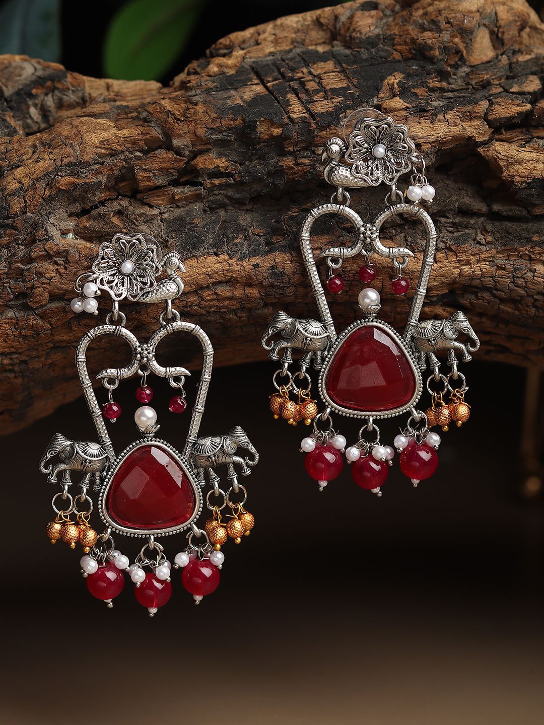 

RHOSYN Contemporary Drop Earrings, Multi