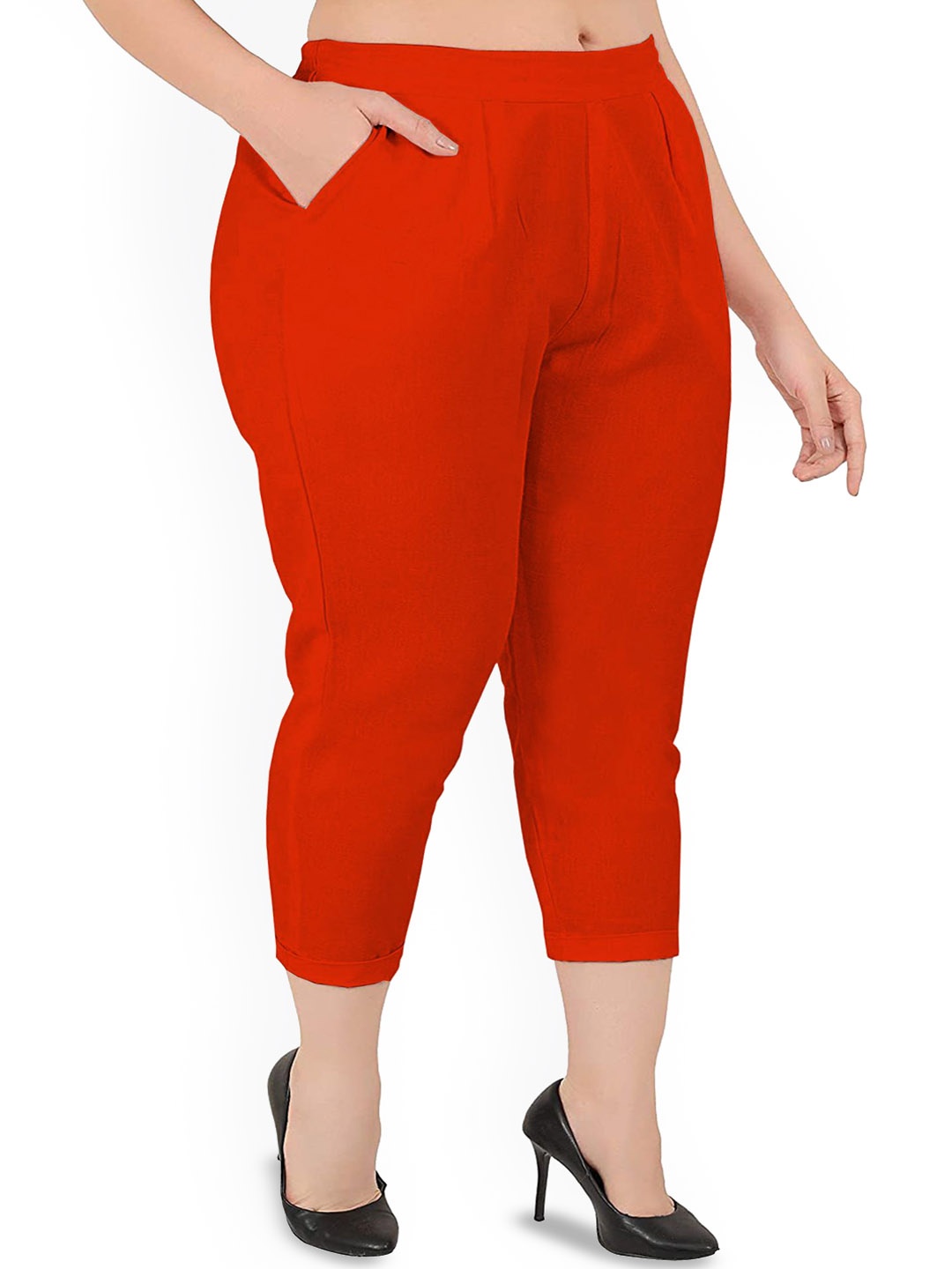 

ATARAH Women Trousers, Red