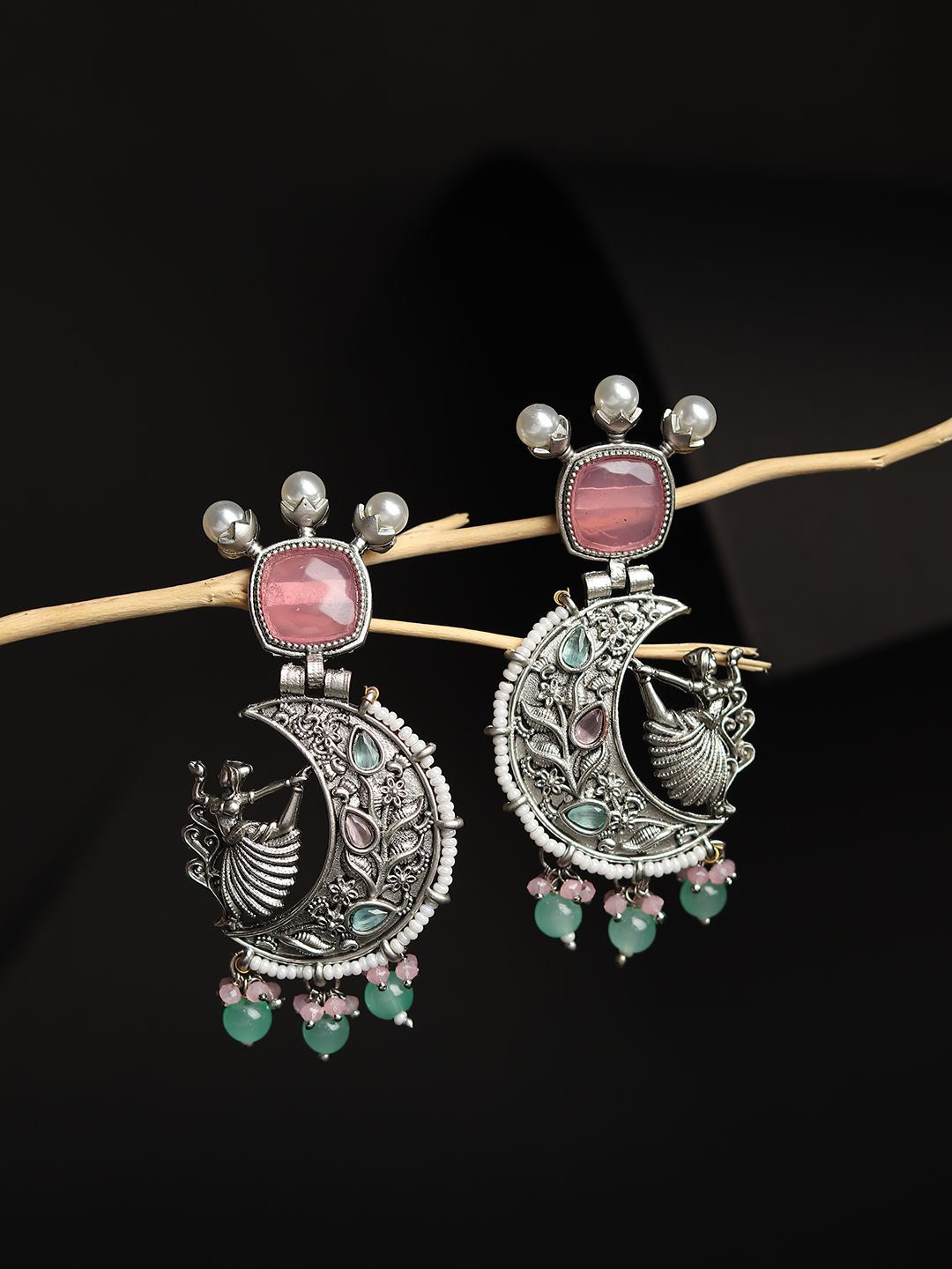

RHOSYN Contemporary Drop Earrings, Multi