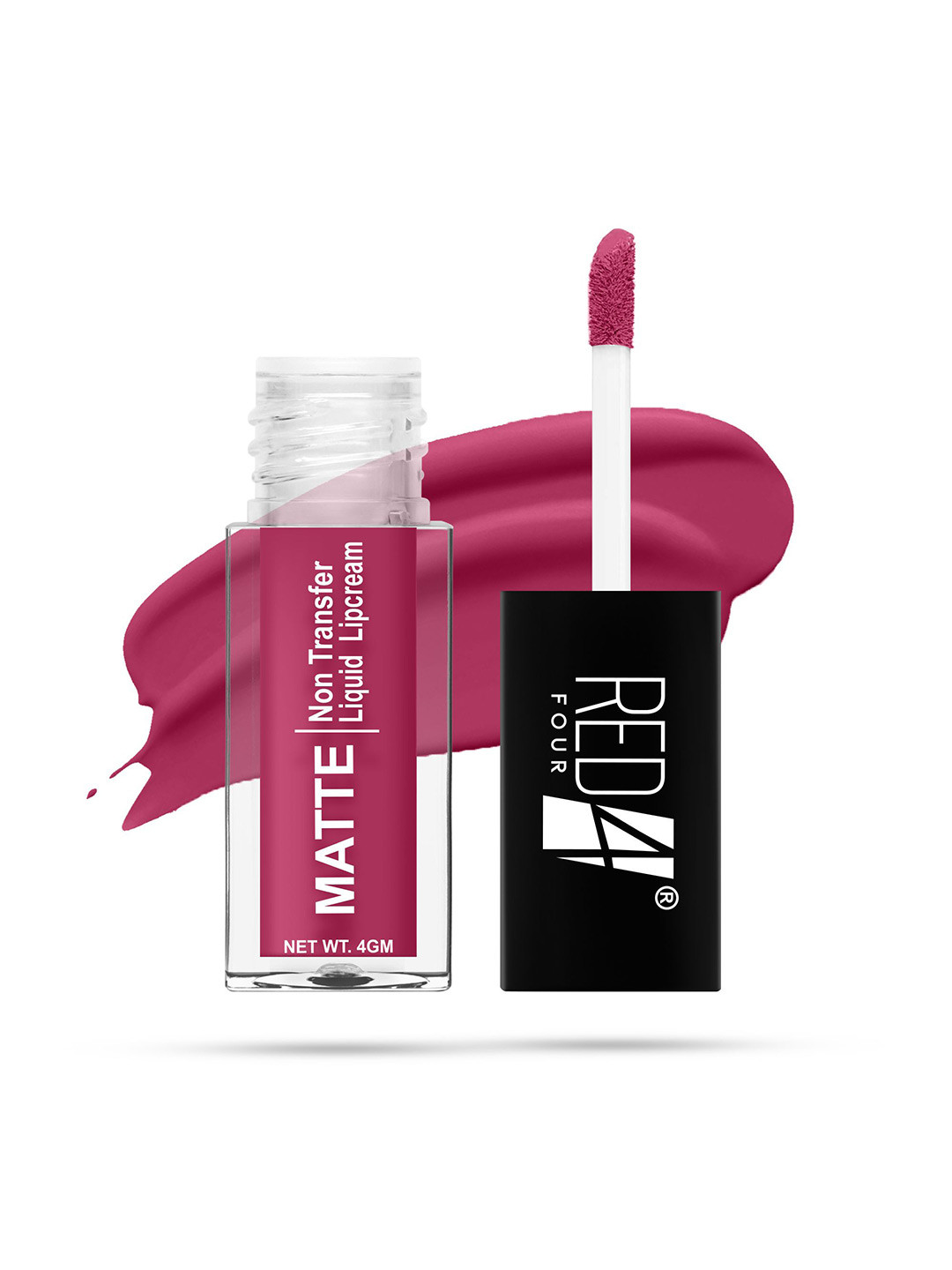 RED 4 Non Transfer Matte Liquid Lipcream - 4 g - French Rose - 138
