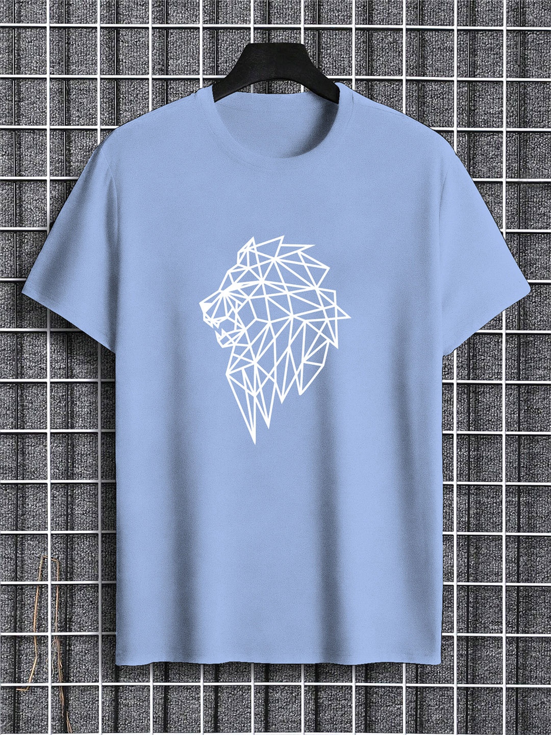 

TOGS & TERRE Men Typography Printed Organic Cotton T-shirt, Blue