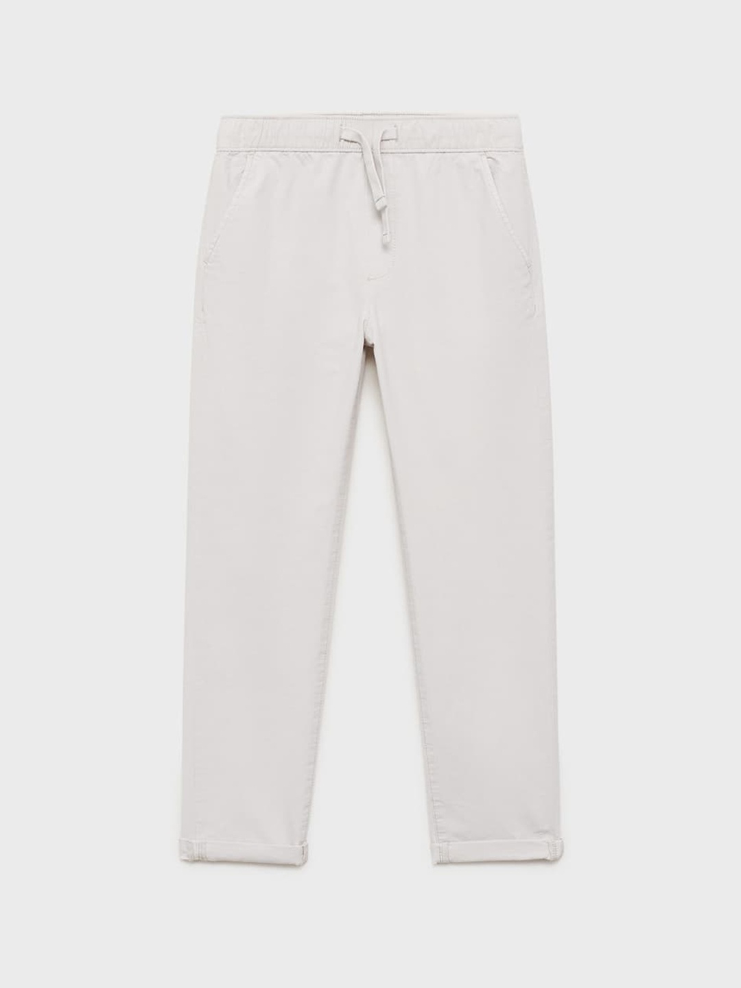 

Mango Kids Boys Slim Fit Stretchable Chinos, Grey