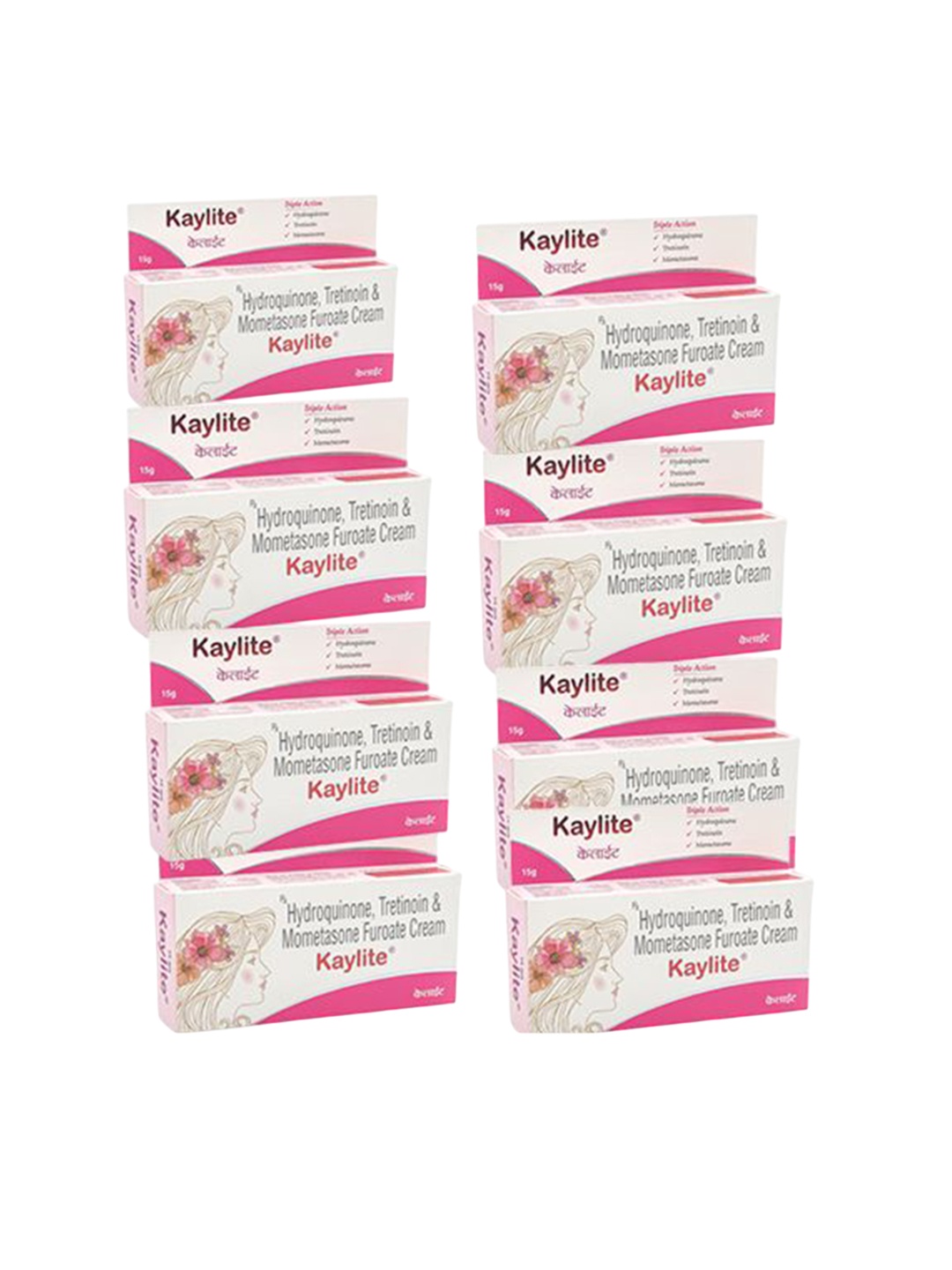 

Kaylite Set Of 8 Skin Whitening Cream- 15 g Each