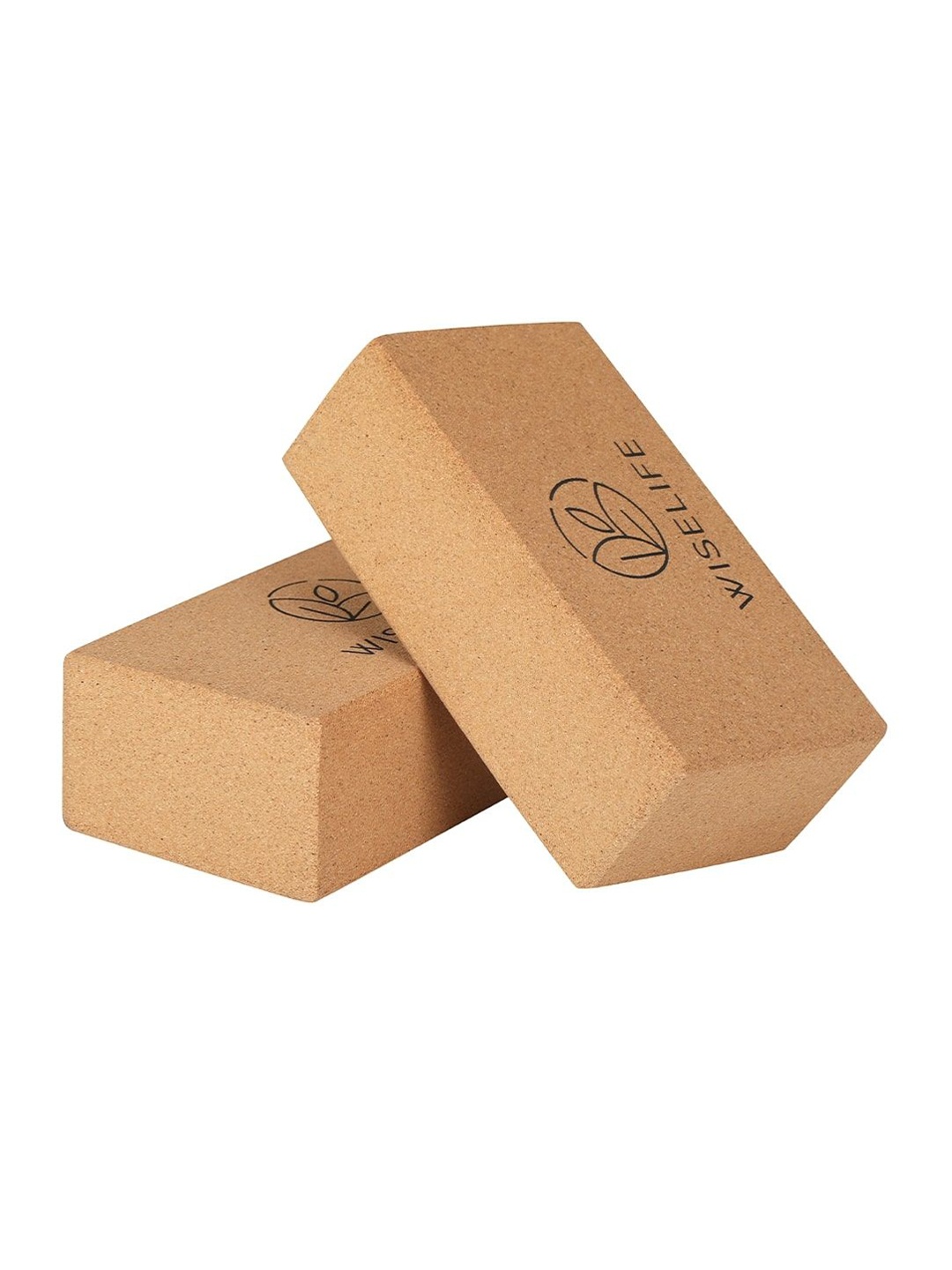 

WiseLife Cork High Density Odour Resistant Yoga Block, Brown