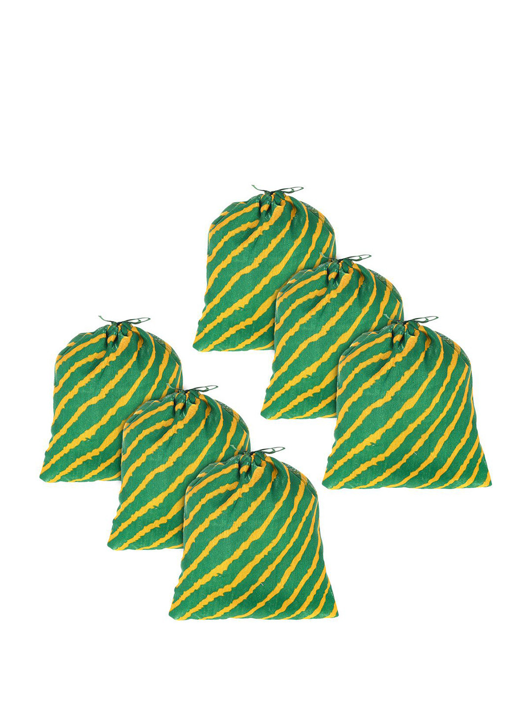 

Kuber Industries Unisex Printed Potli Clutch, Green