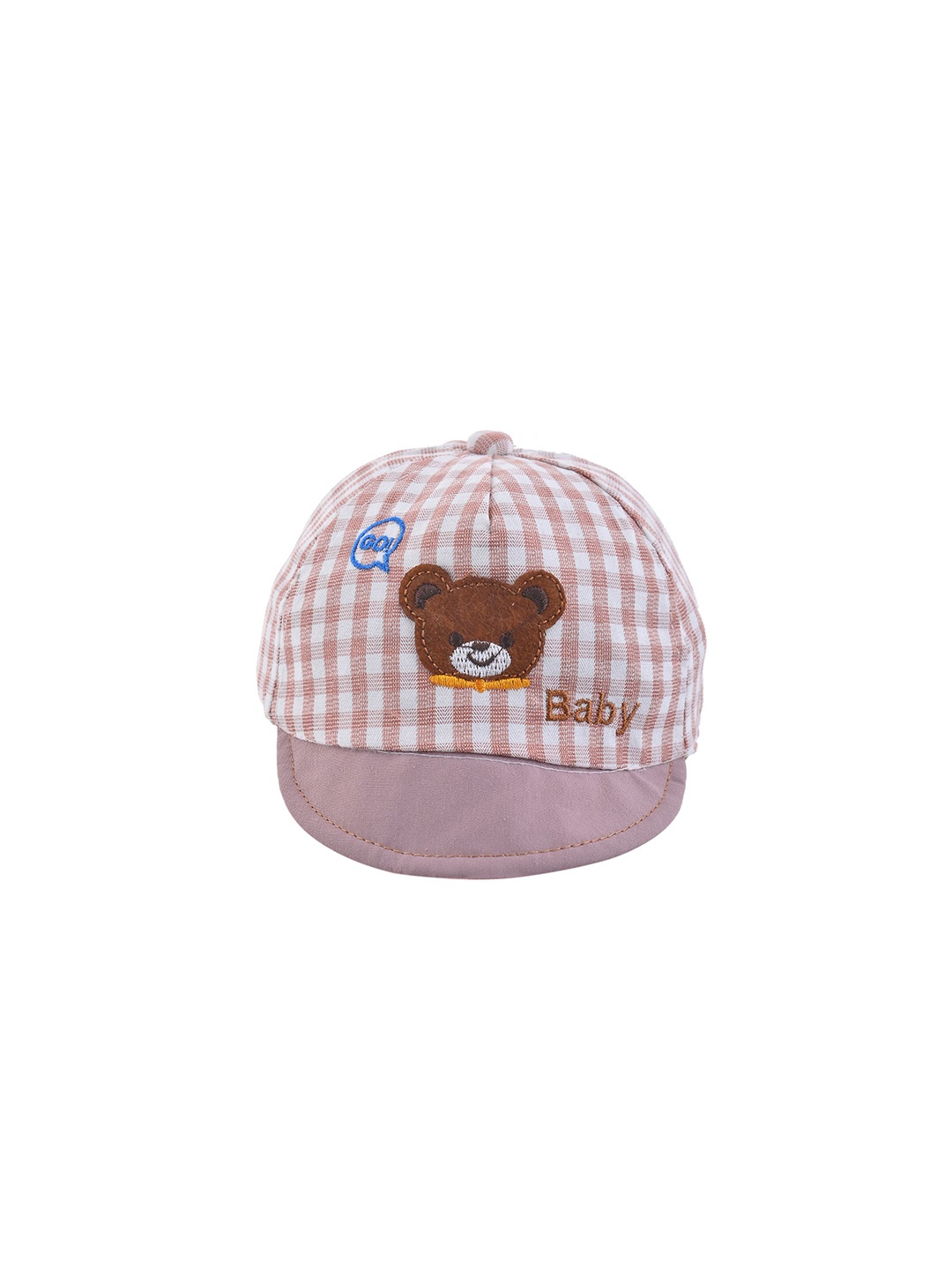 

SHOP FRENZY Kids Pack of 2 Cotton Baseball Cap, Peach