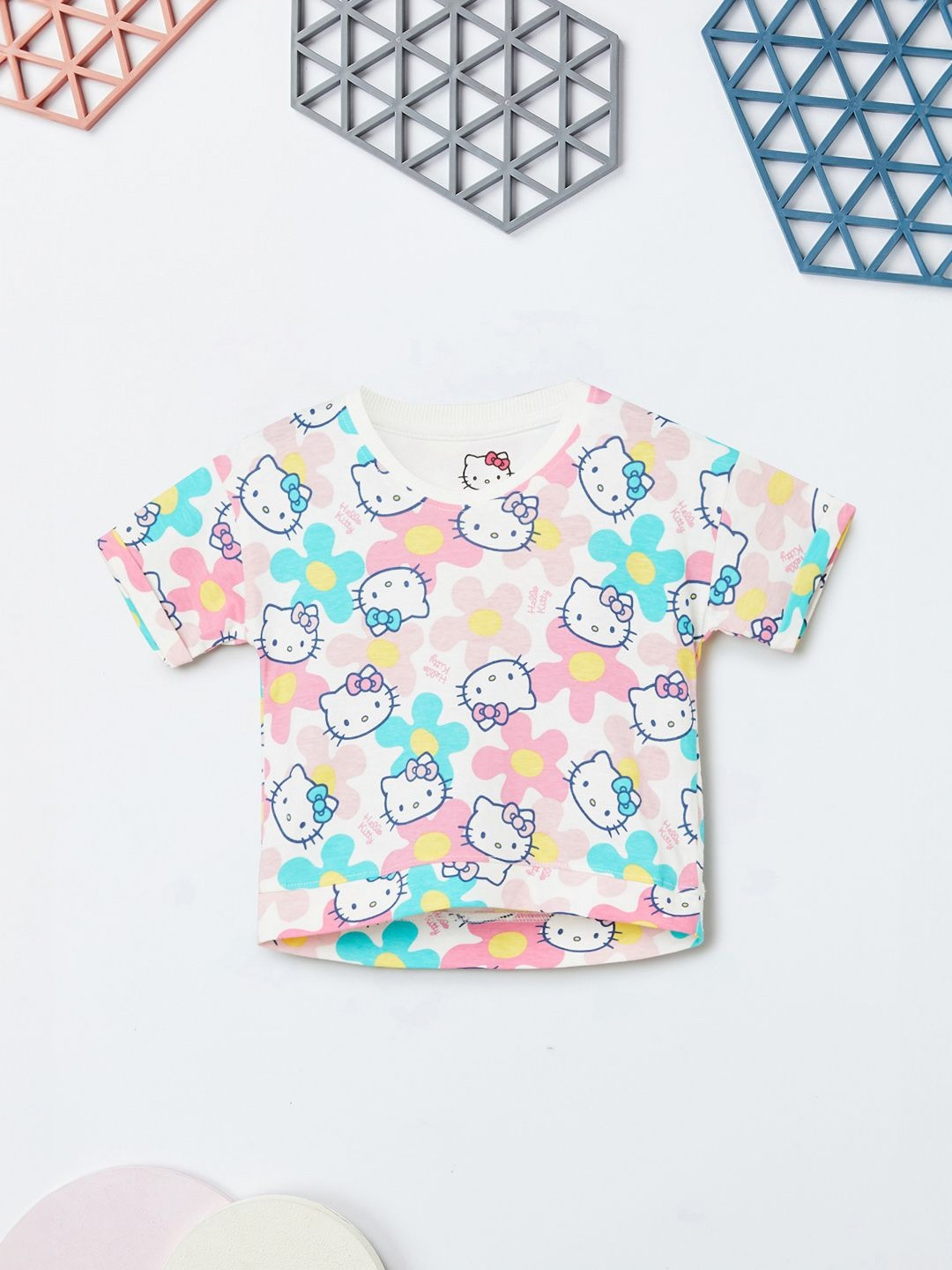 

max Girls Printed T-shirt, Multi