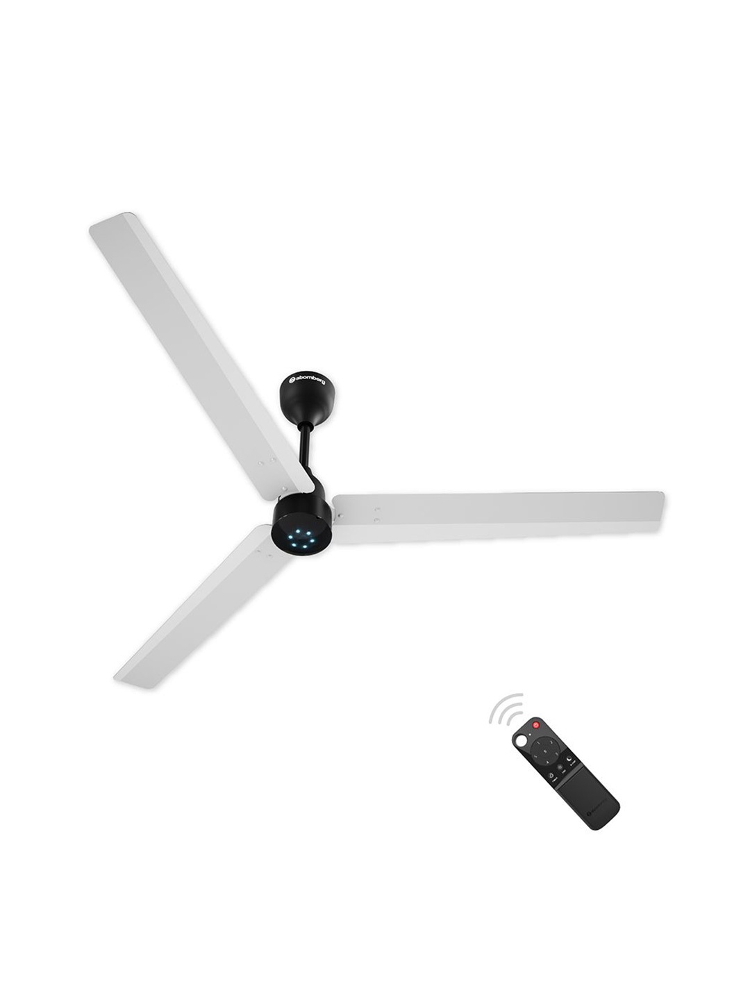 

Atomberg Technologies Renesa 1400 White & Black Remote Controlled 3 Blades Ceiling Fan