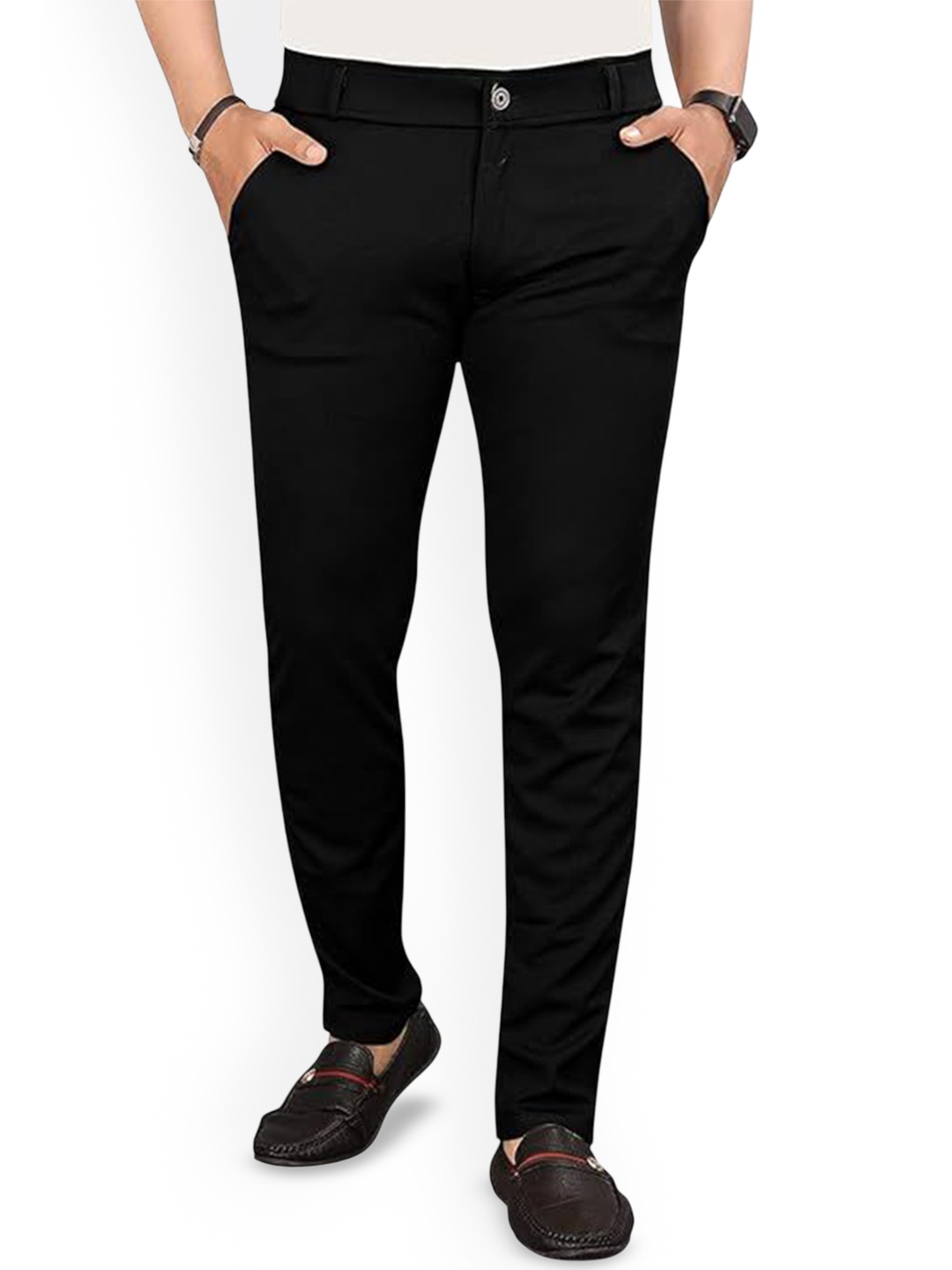 

ISUEL FAB Men Original Trousers, Black