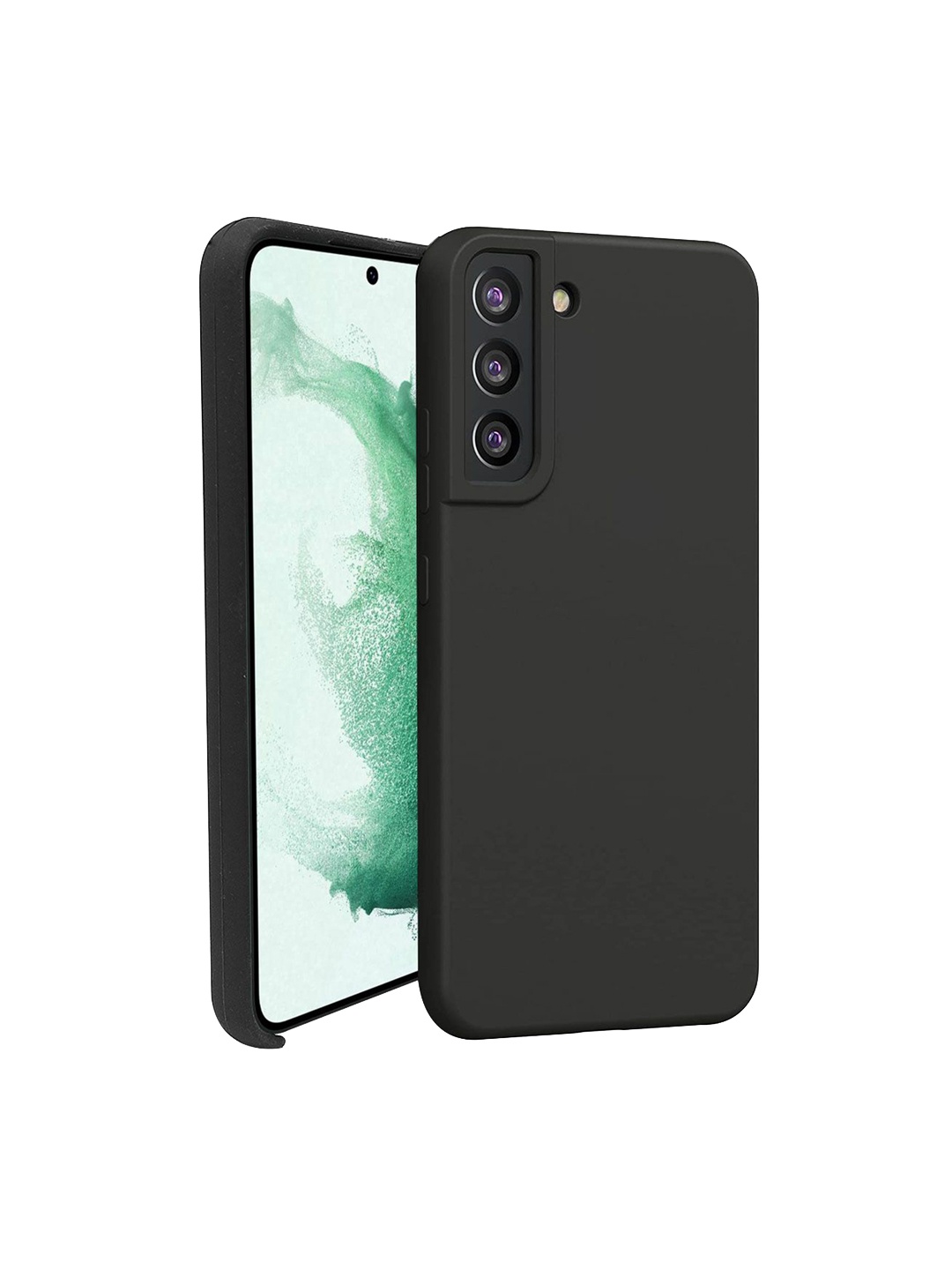 

LIRAMARK Liquid Silicone Soft Samsung Galaxy S22 Plus Back Case, Black