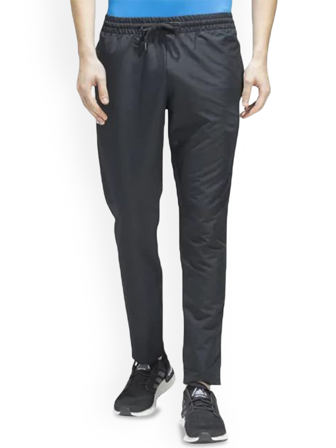 

BAESD Men Straight Fit Mid-Rise Track Pant, Black